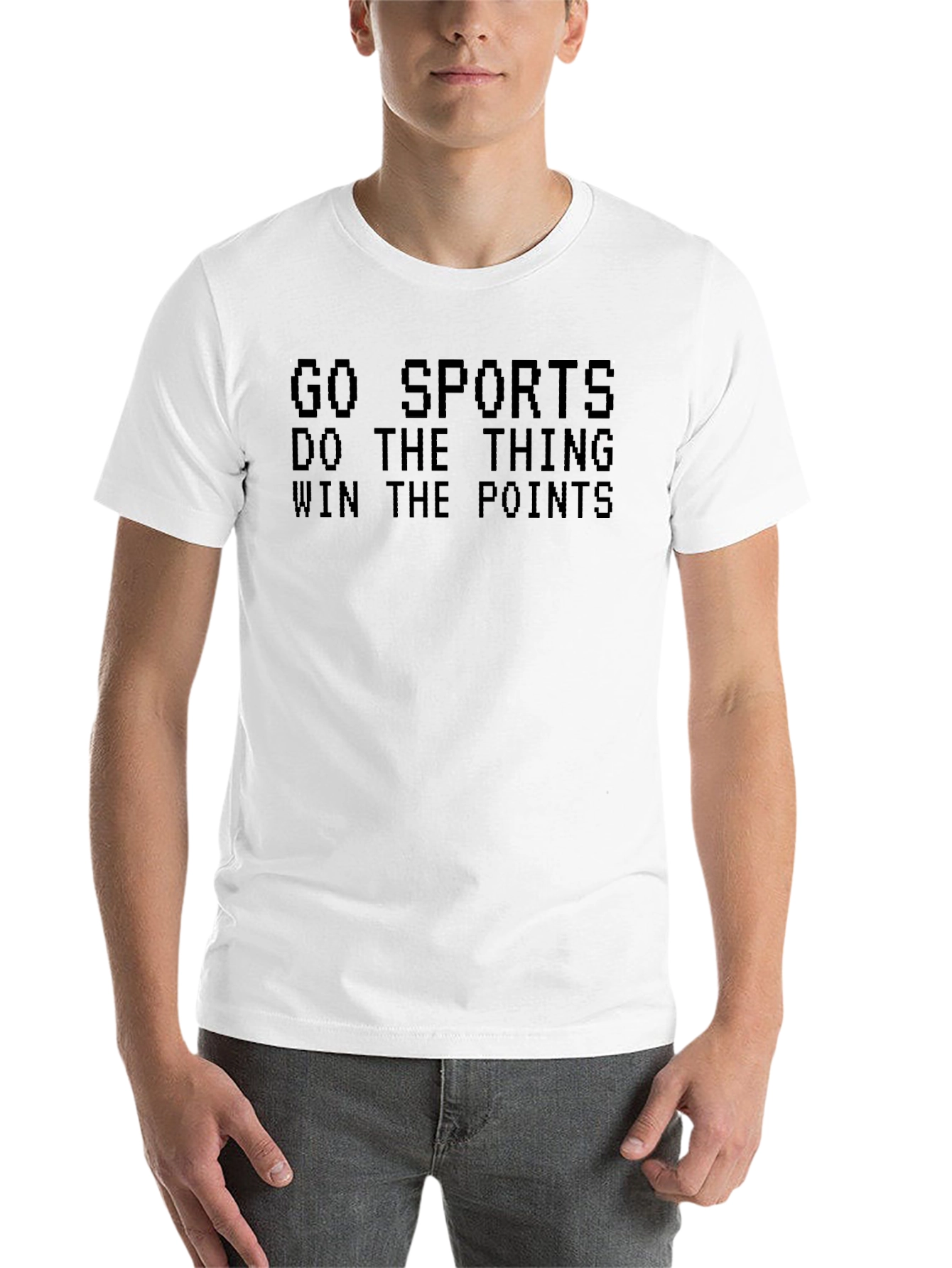 Black Go Sports T-Shirt - Do The Thing Win The Points Tee view 14