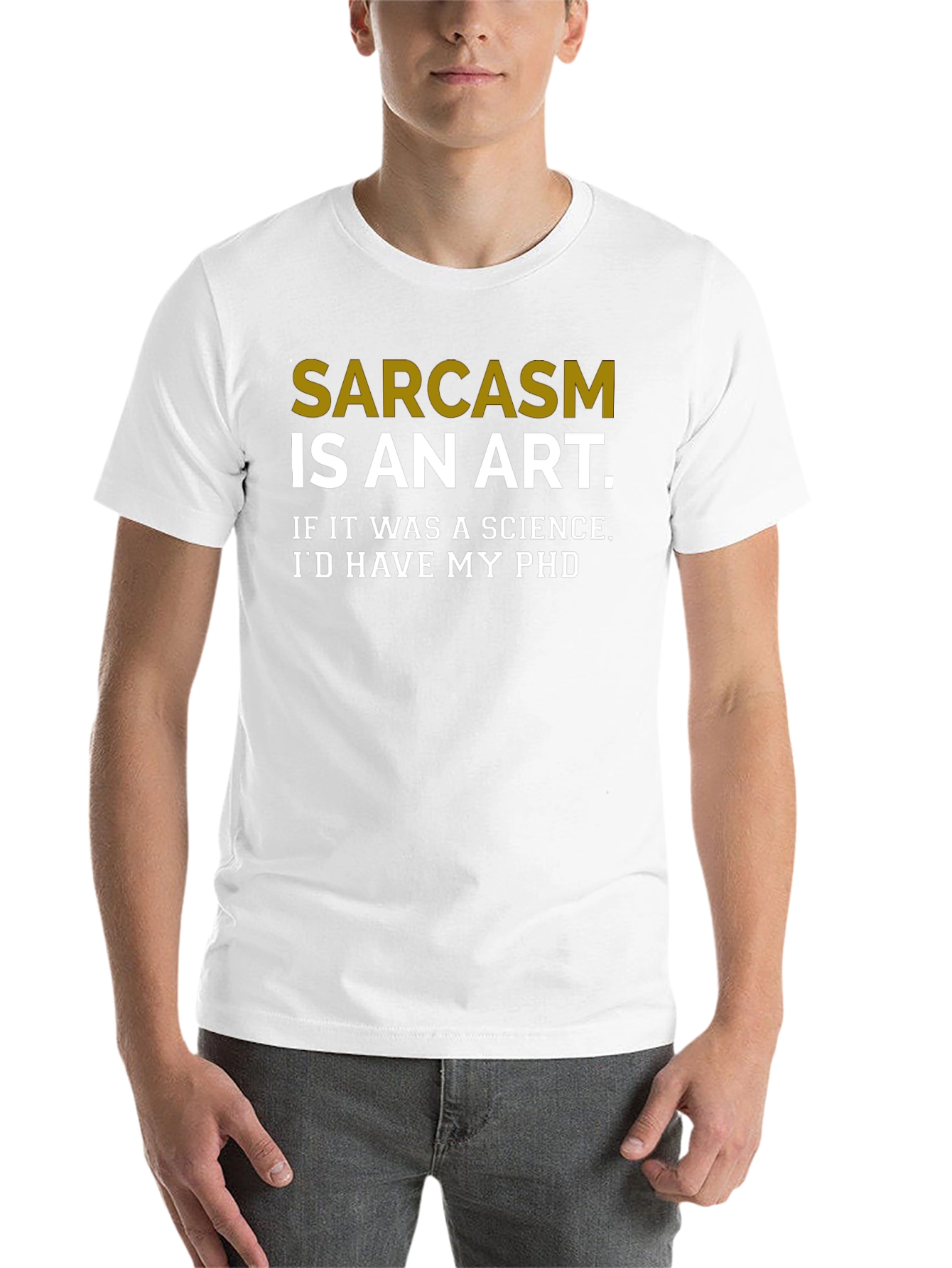 Black Sarcasm is an Art T-Shirt view 14
