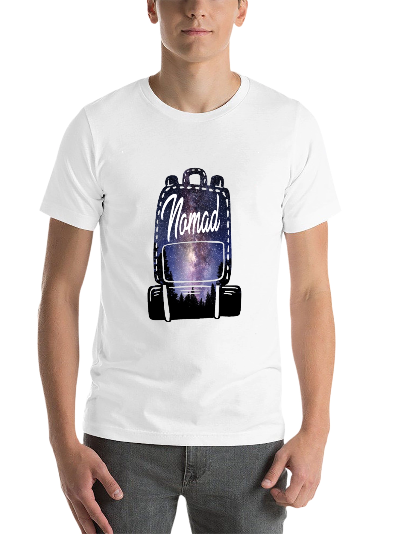Nomad Backpack Graphic Tee - 14