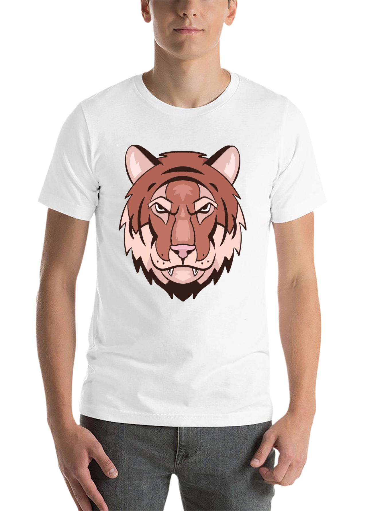 Black Black Tiger Graphic T-Shirt view 14