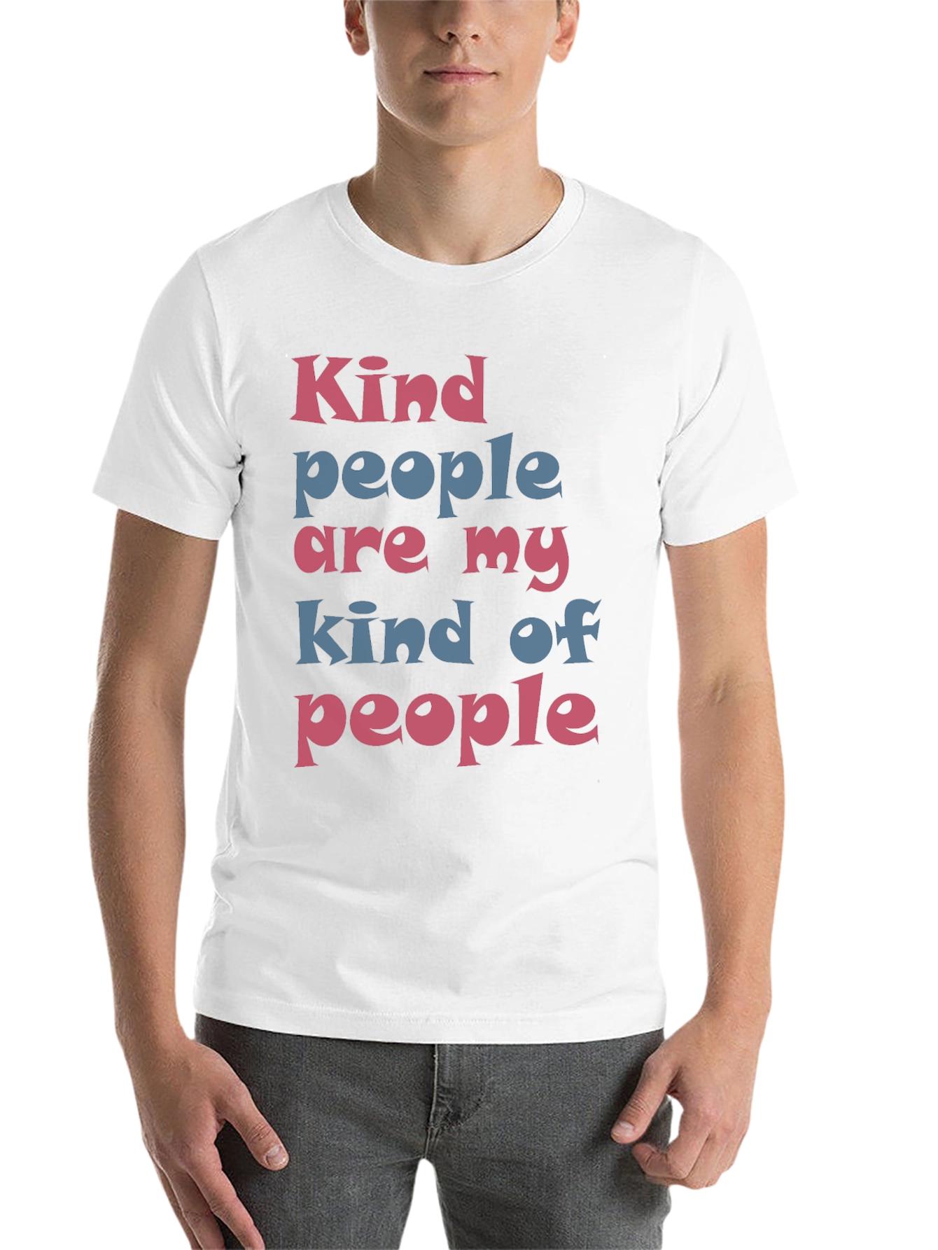 Black Kind People T-Shirt - Stylish Graphic Tee view 14