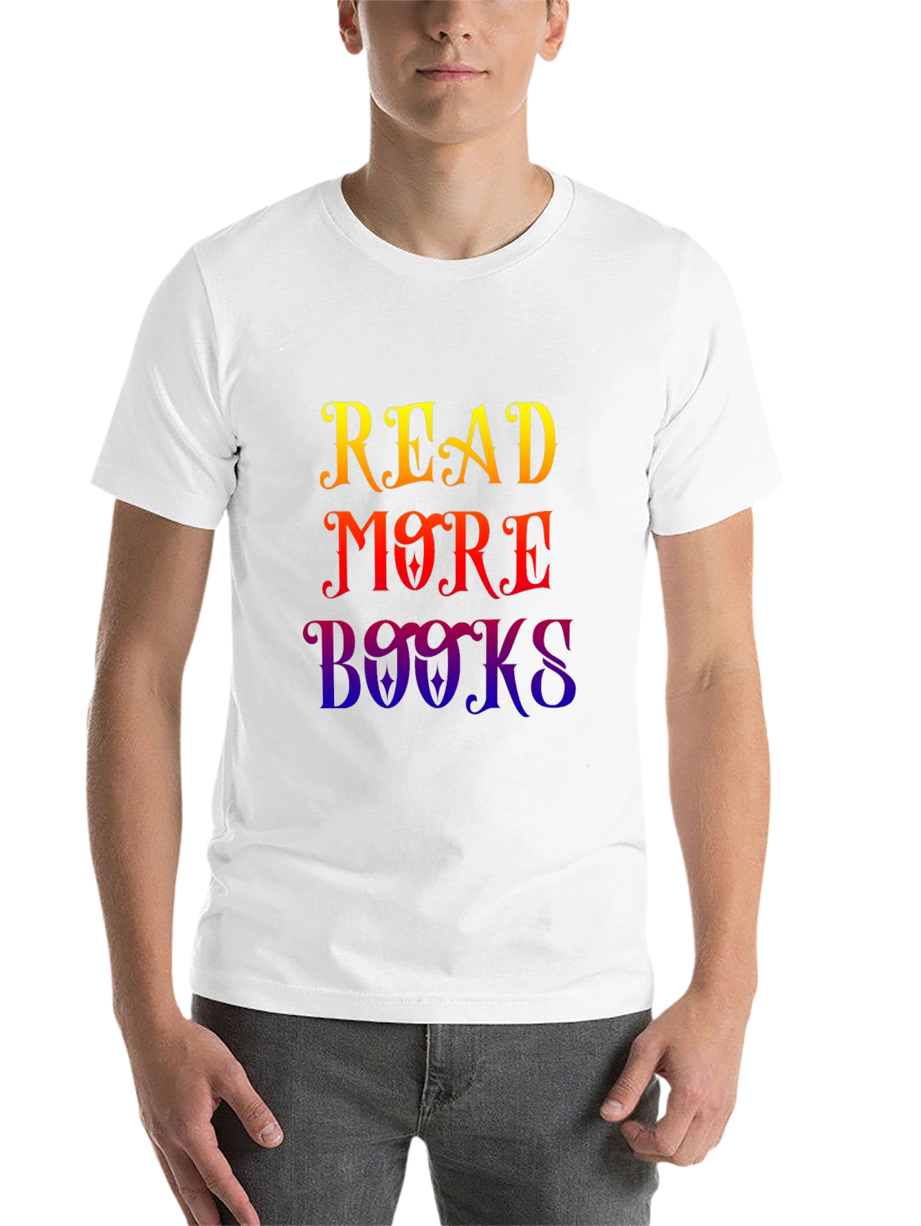Black Read More Books Graphic Tee - Stylish Cotton T-Shirt view 14
