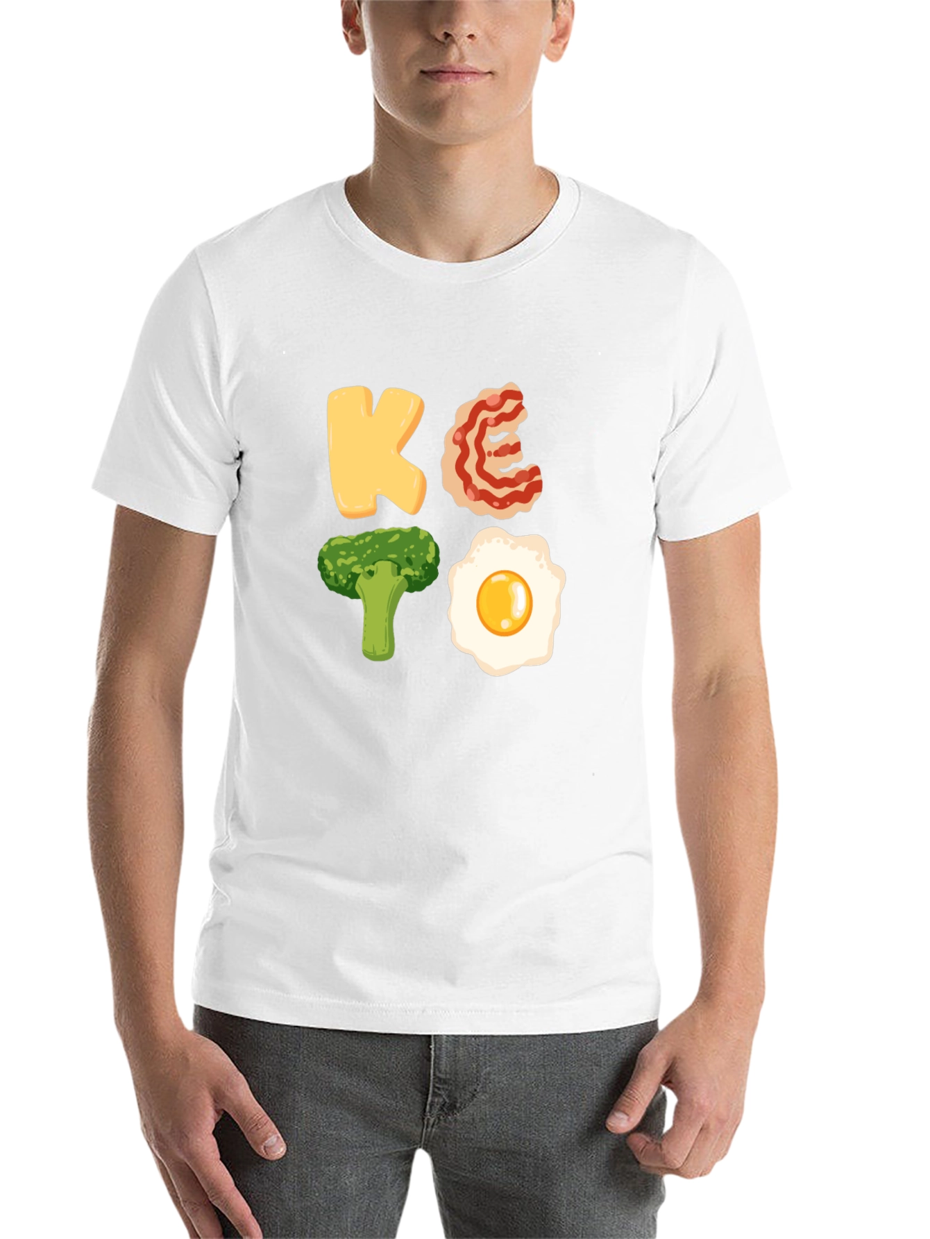 Black Keto Diet T-Shirt: Funny Food Lover Tee view 14