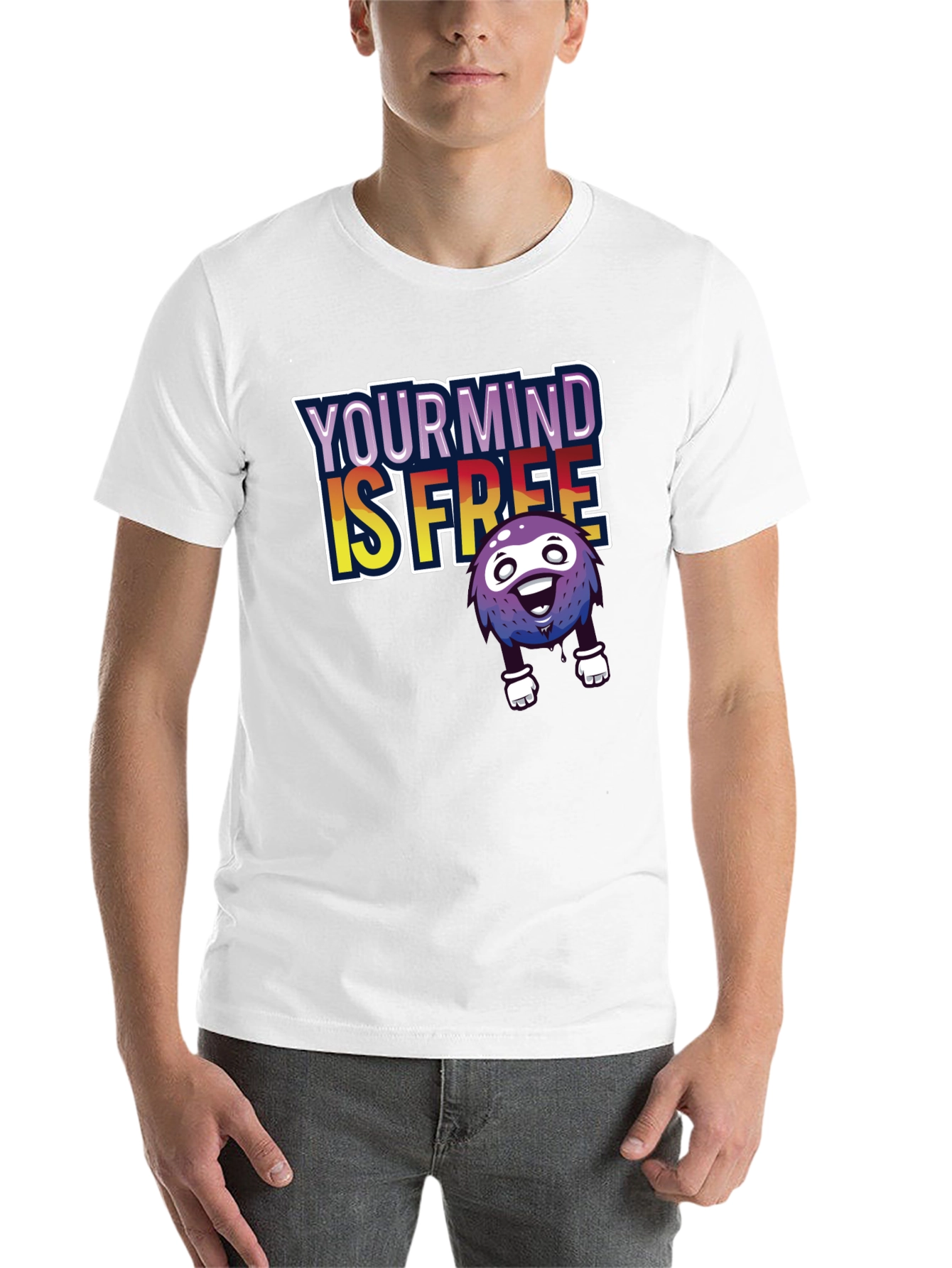 Black Your Mind Is Free Graphic Tee view 14