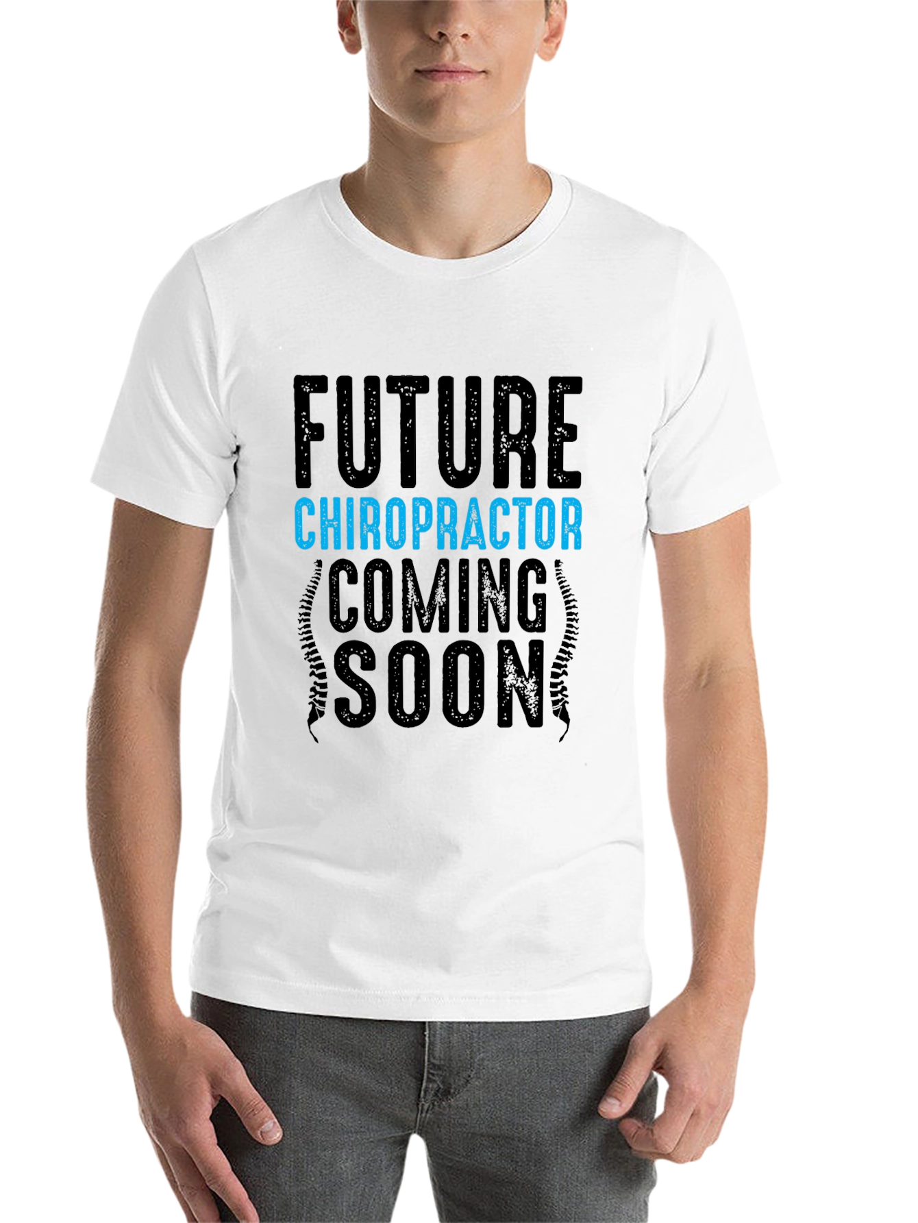 Black Future Chiropractor T-Shirt - Coming Soon view 14