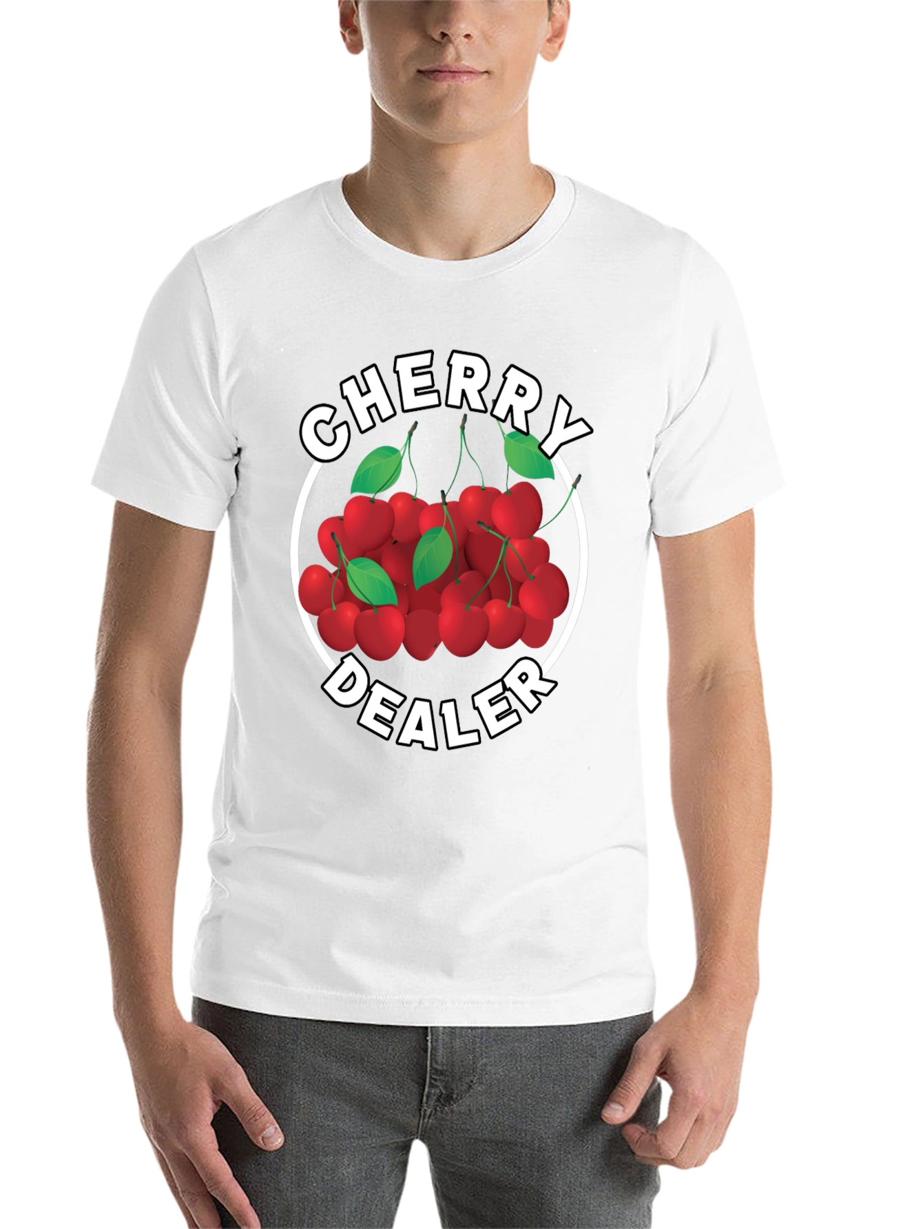 Black Cherry Dealer Graphic Tee - Premium Cotton Blend view 14