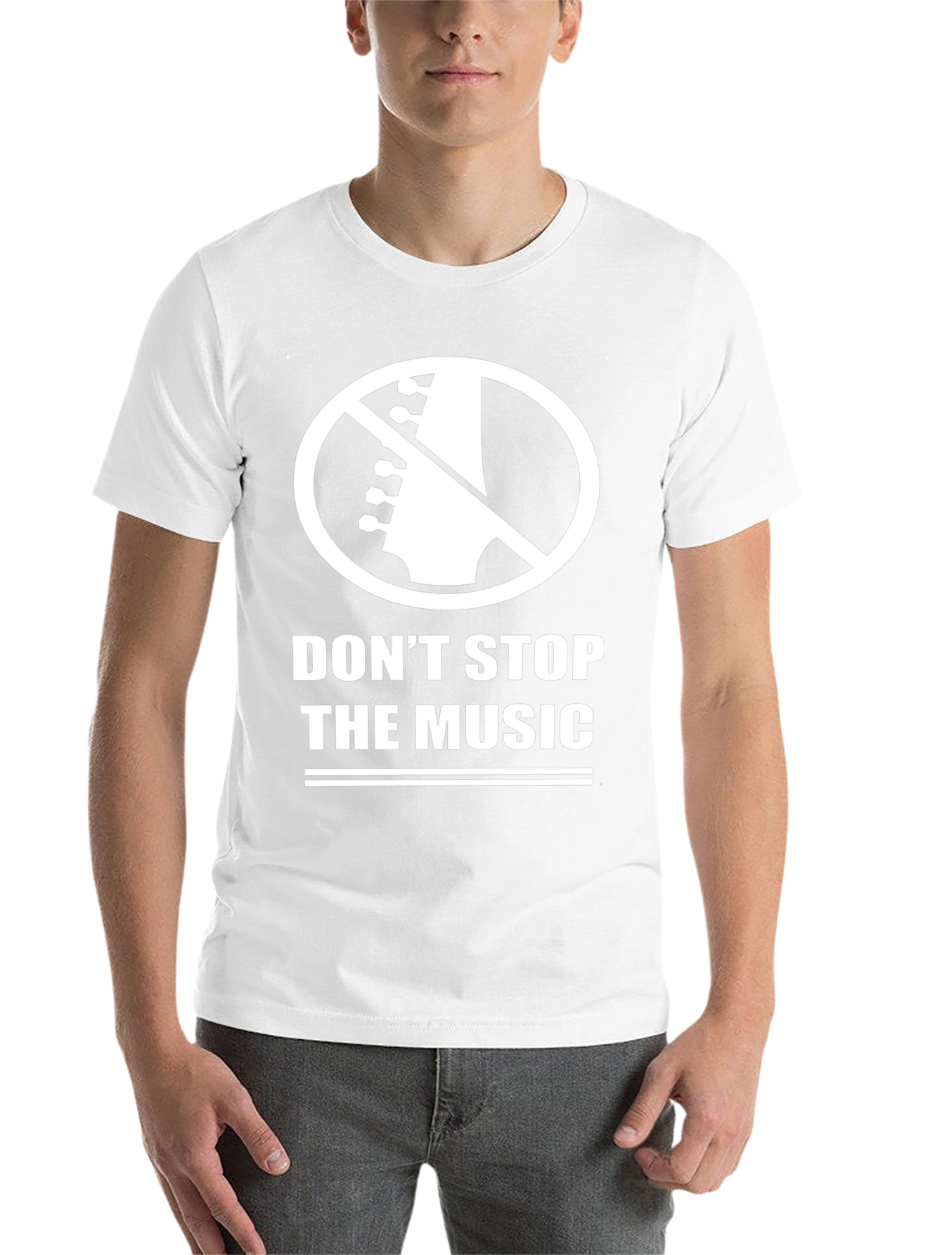 Black Don't Stop The Music Black T-Shirt view 14