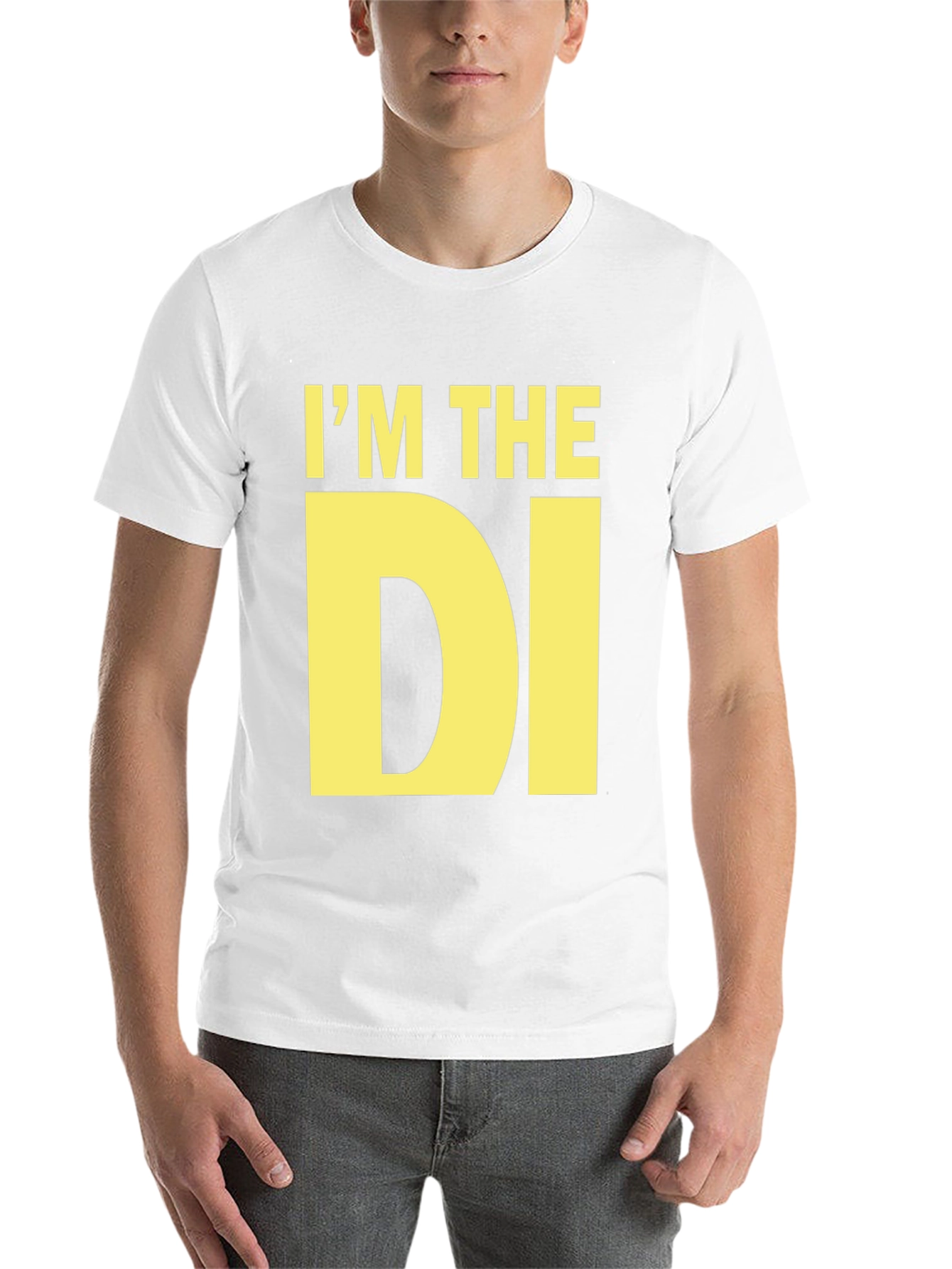Black I'm The DI - Bold Graphic T-Shirt view 14