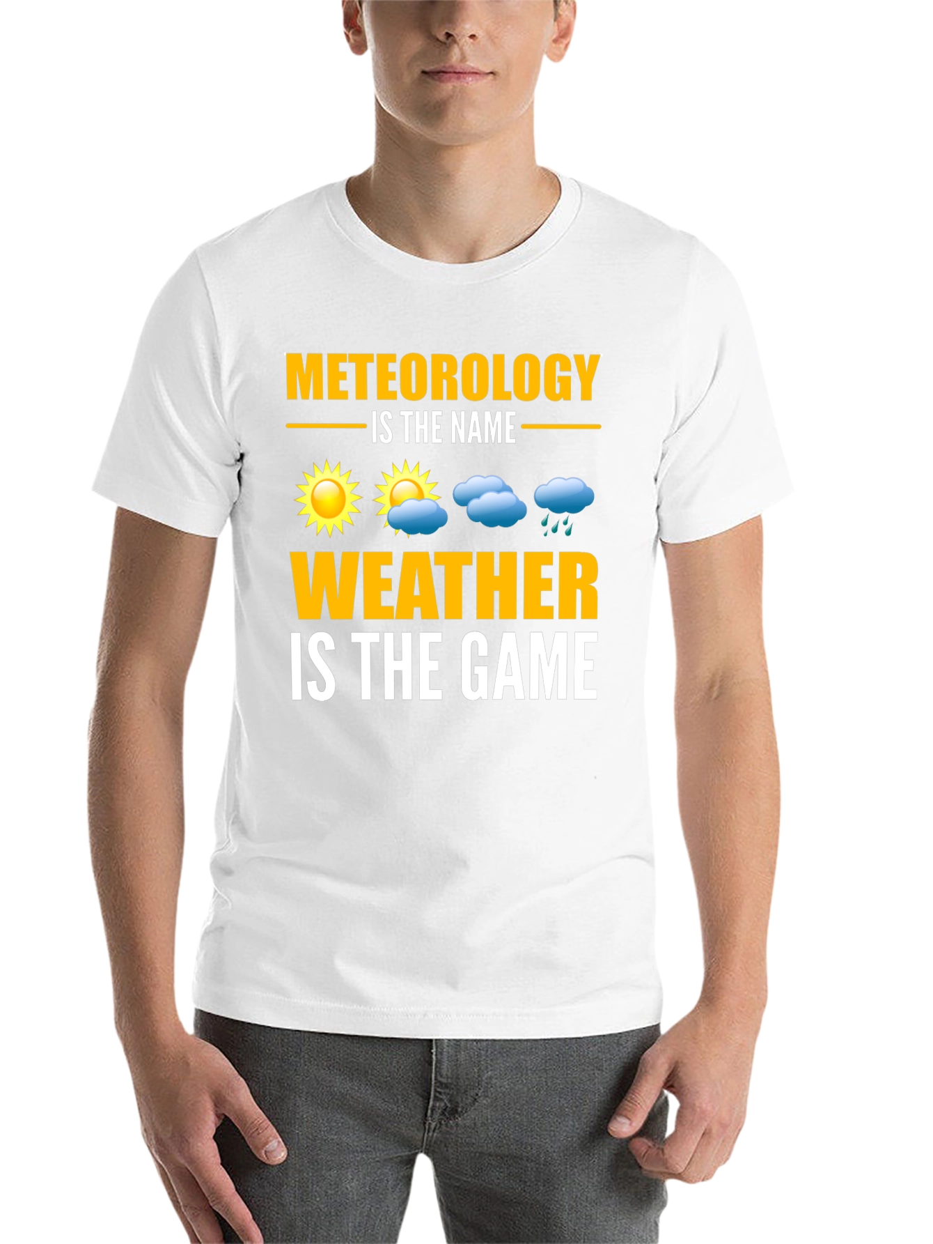 Black Meteorology Weather T-Shirt - Science Pun Tee view 14