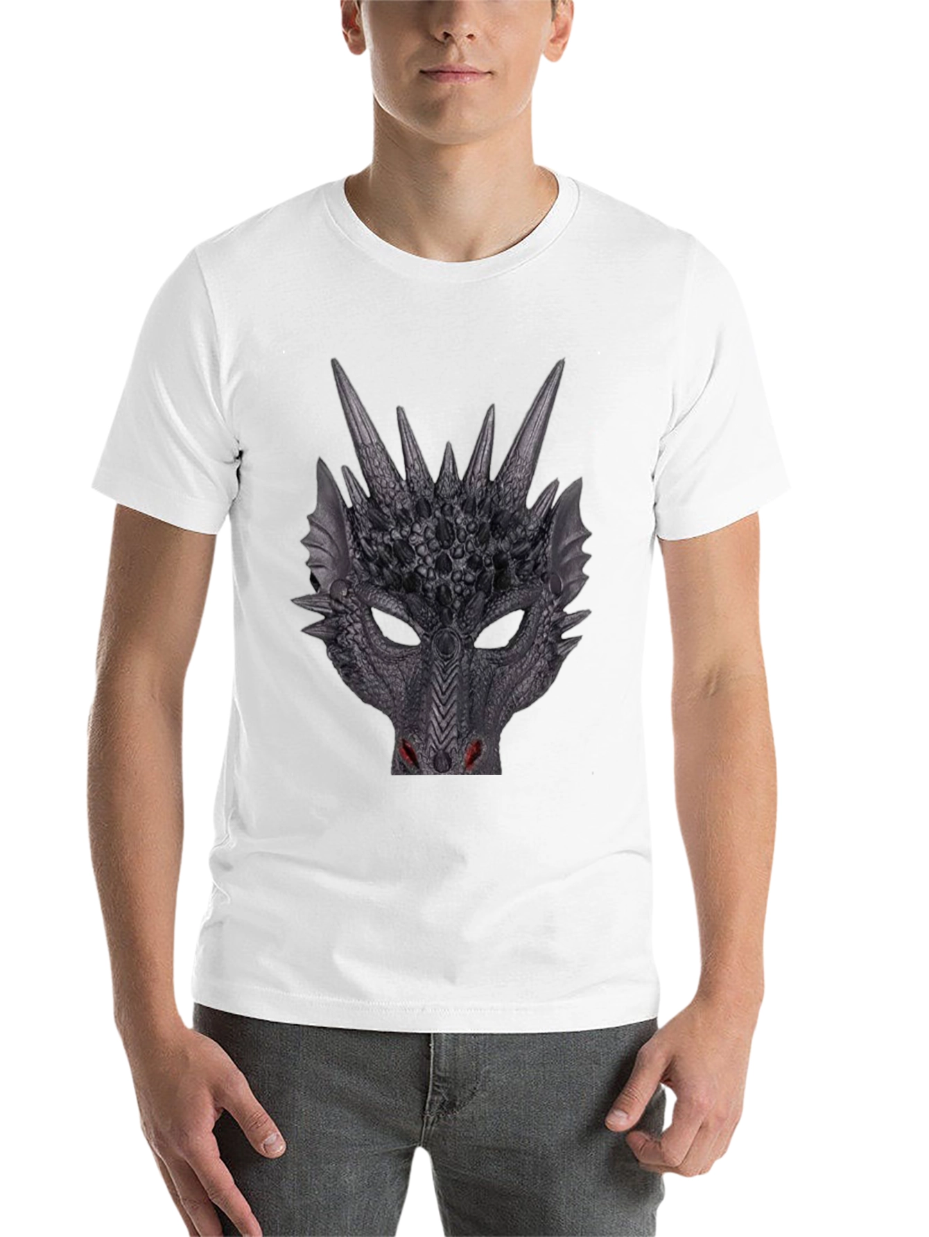 Black Dragon Graphic Black T-Shirt view 14