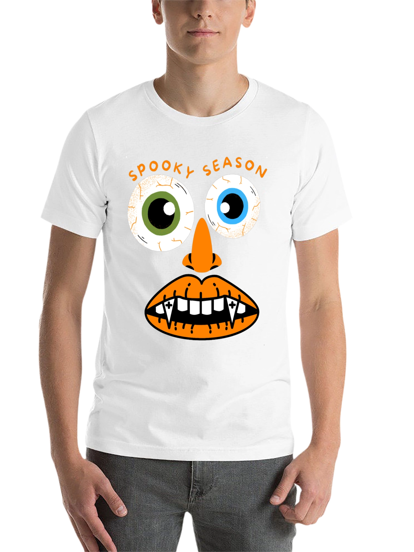 Black Spooky Season Graphic Tee view 14