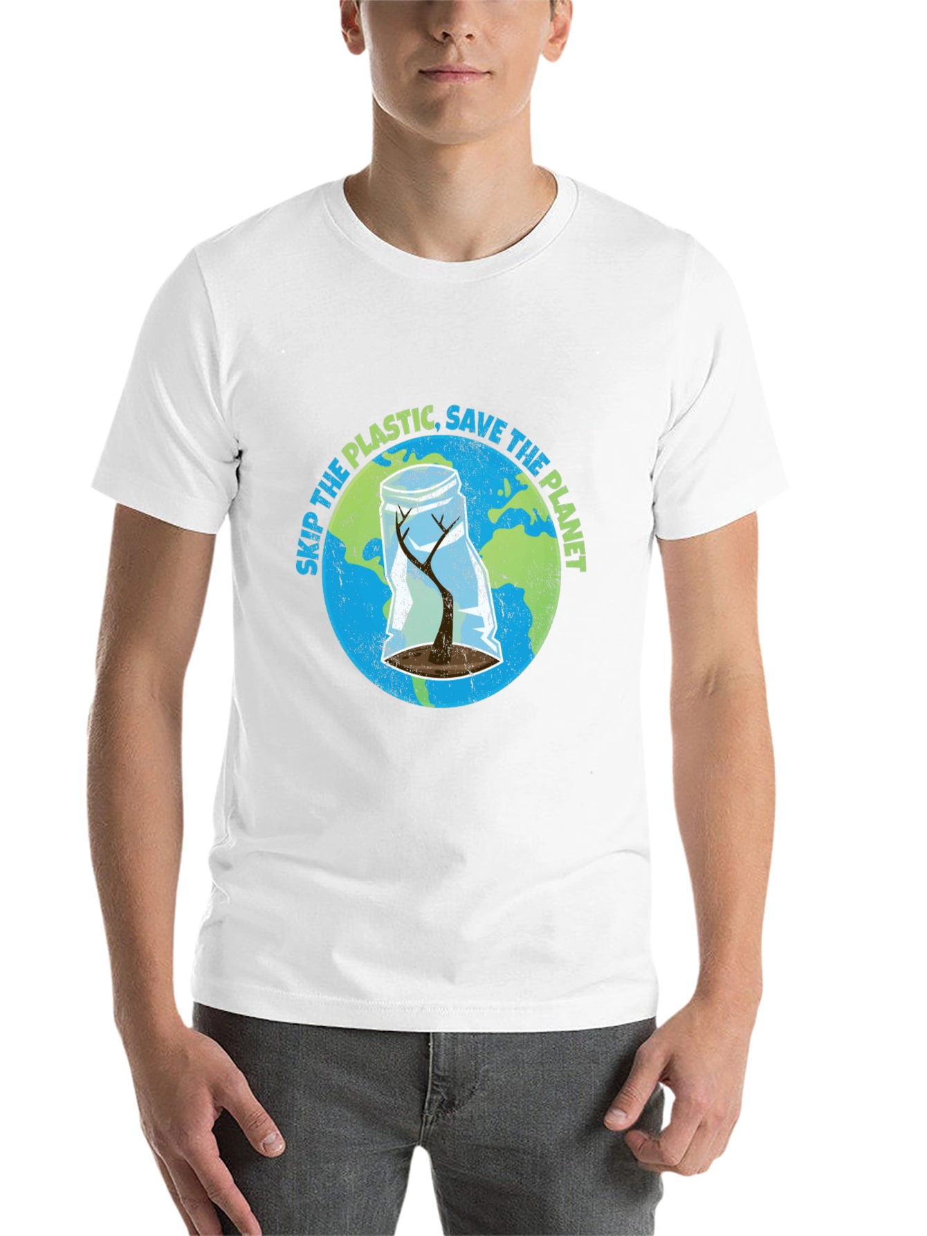 Black Save The Planet Graphic T-Shirt view 14