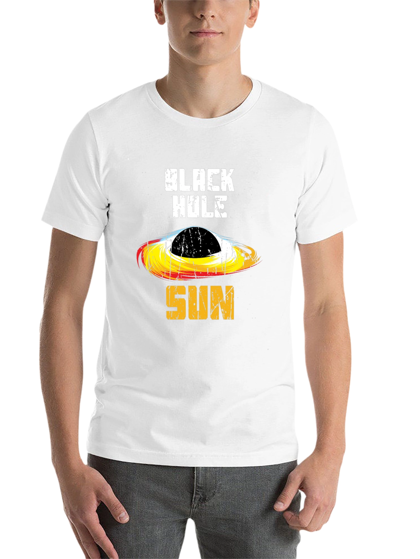 Black Black Hole Sun Graphic Tee view 14