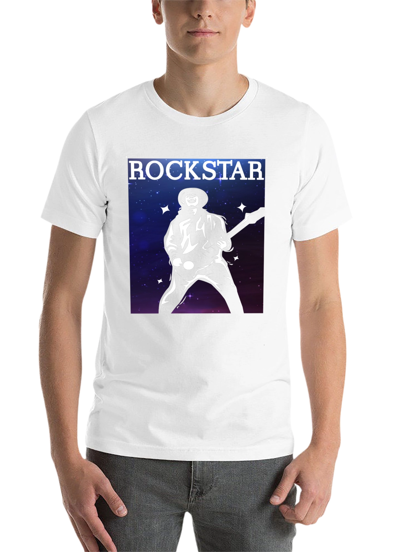 Rockstar Guitarist Black T-Shirt - 14