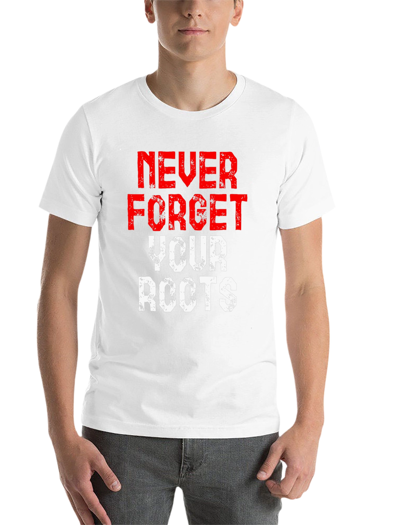 Black Never Forget Your Roots Graphic T-Shirt view 14