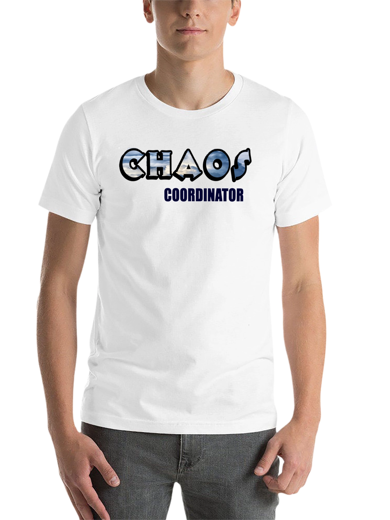 Black Chaos Coordinator T-Shirt Funny Job Tee view 14