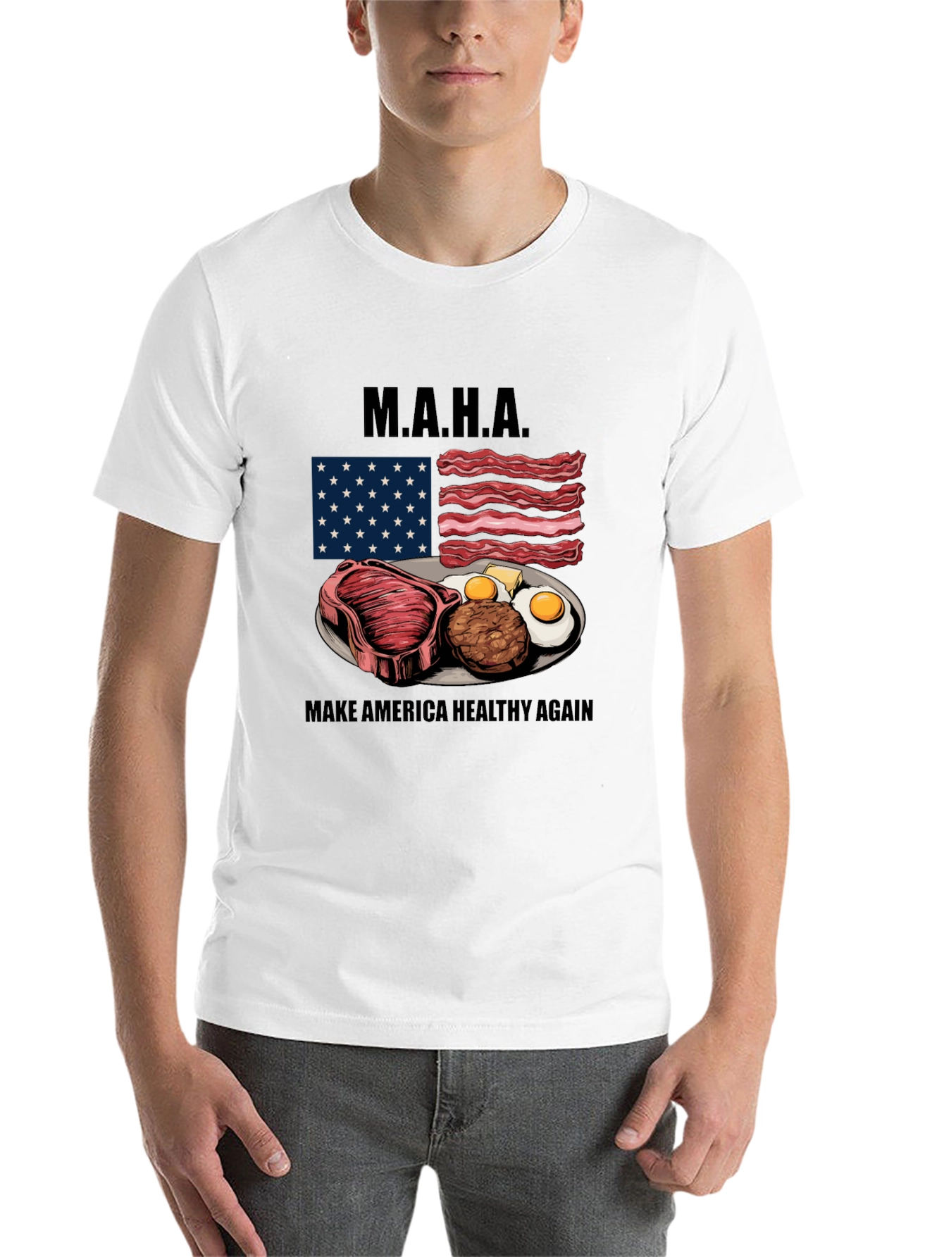 MAHA Make America Healthy Again Funny T-Shirt - 14