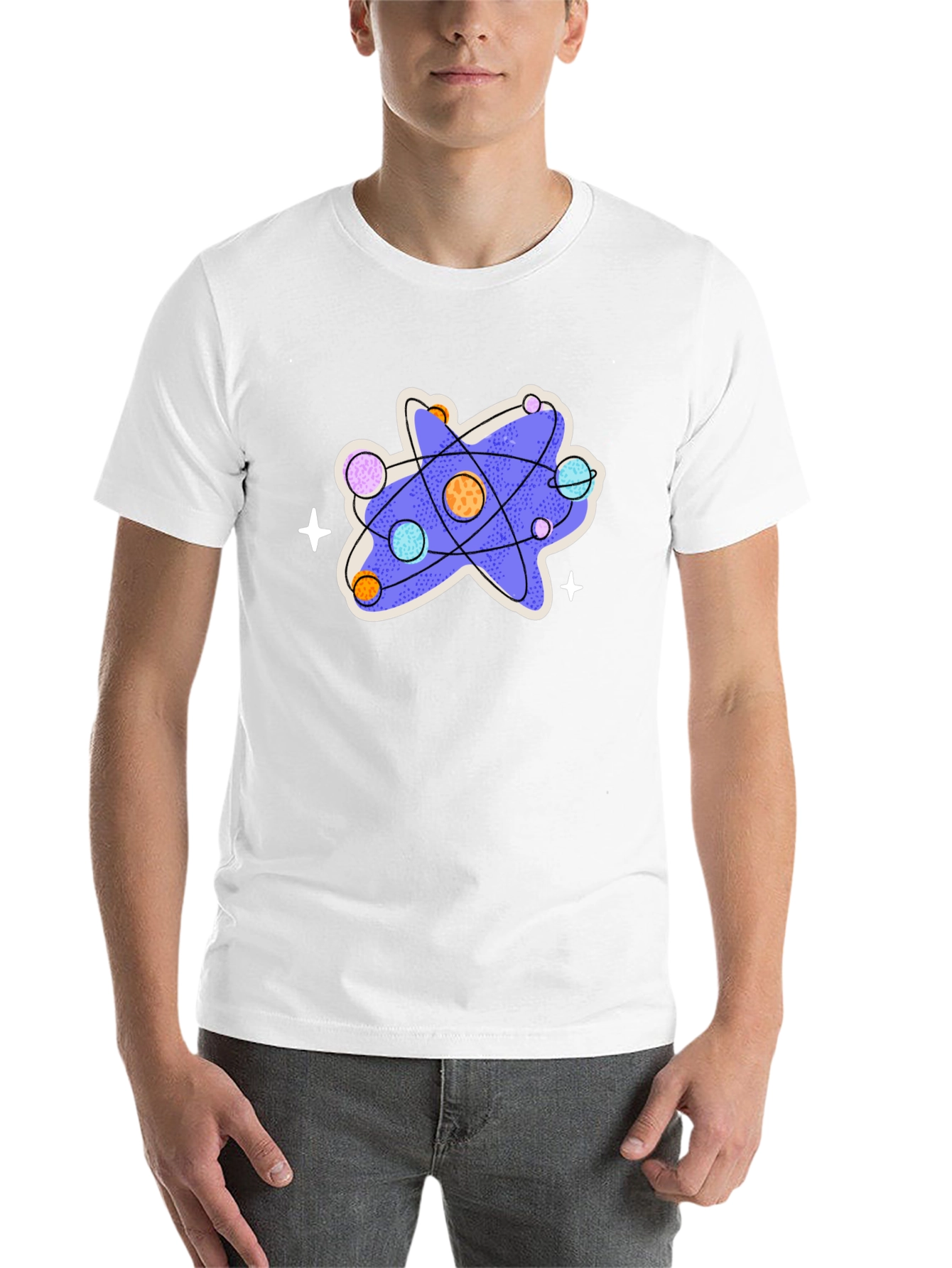 Black Science Atom Graphic T-Shirt view 14