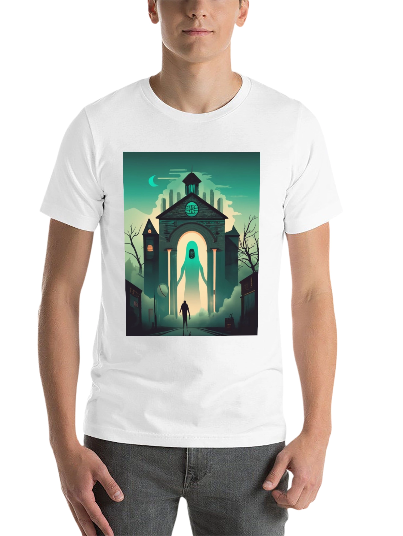 Black Mystic Encounter Graphic Tee - Urban Style view 14