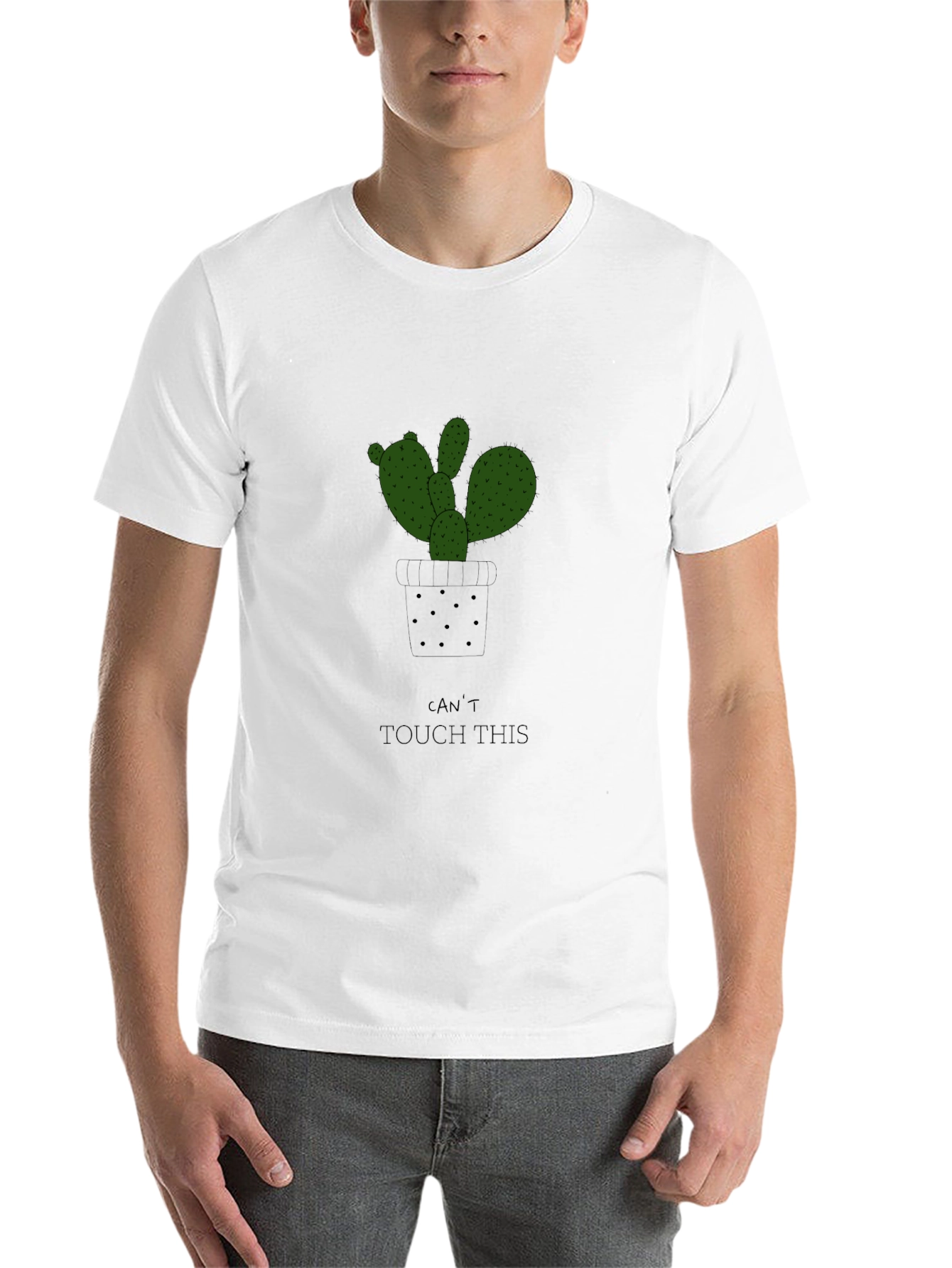 Black Cactus Graphic Tee - Can't Touch This view 14