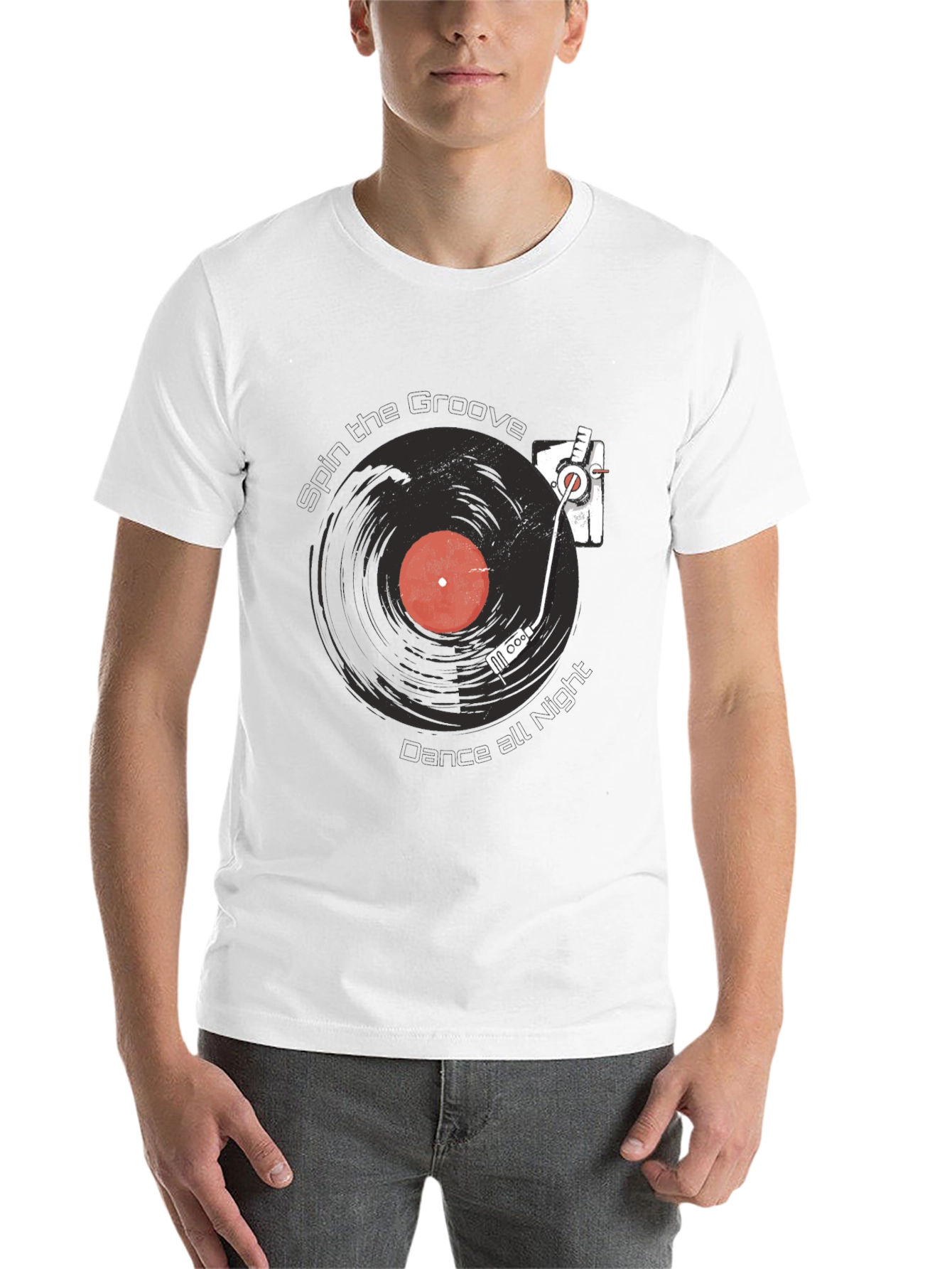 Black Spin the Groove Tee - Dance All Night! view 14
