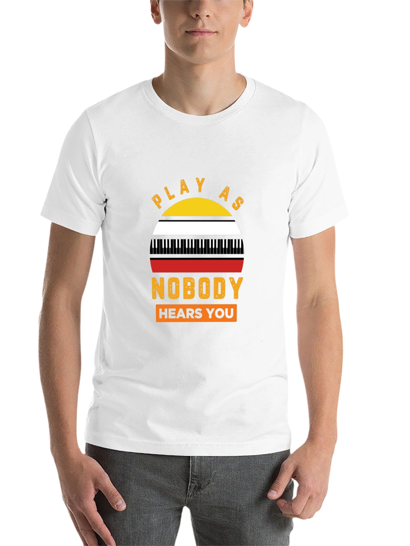 Play as Nobody Hears You Graphic T-Shirt - 14