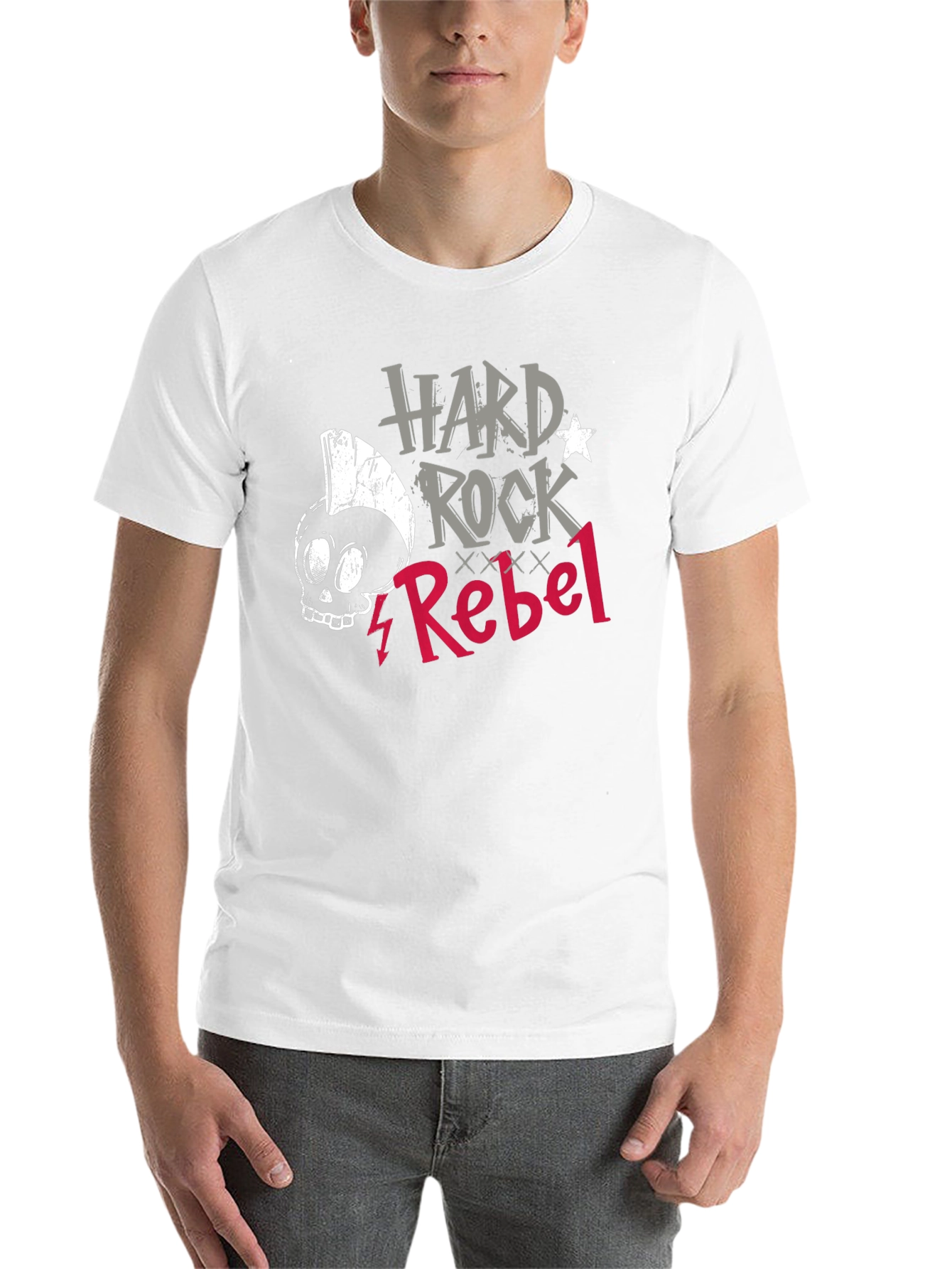 Black Hard Rock Rebel Graphic Black T-Shirt view 14