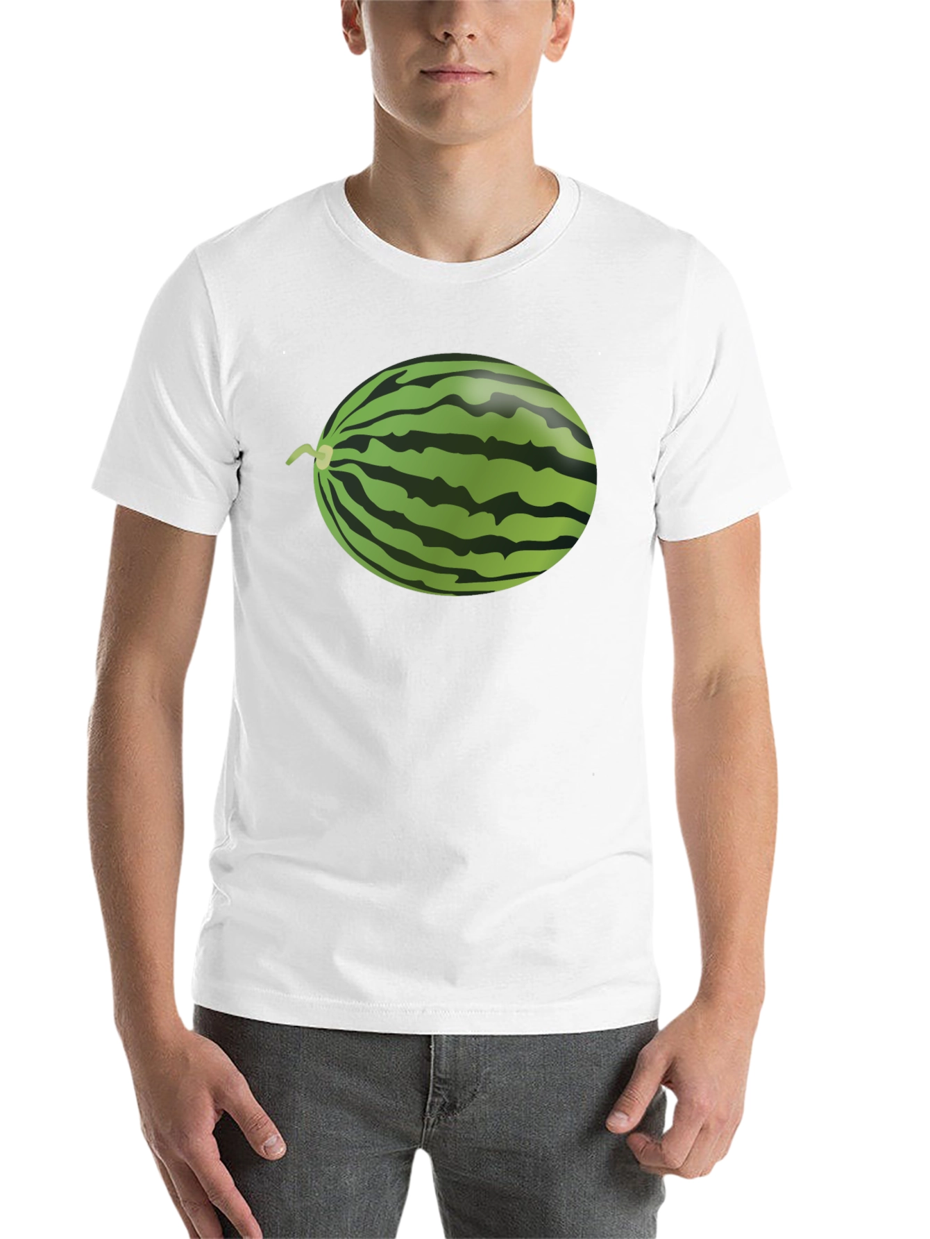 Black Watermelon Graphic T-Shirt - Summer Fun! view 14