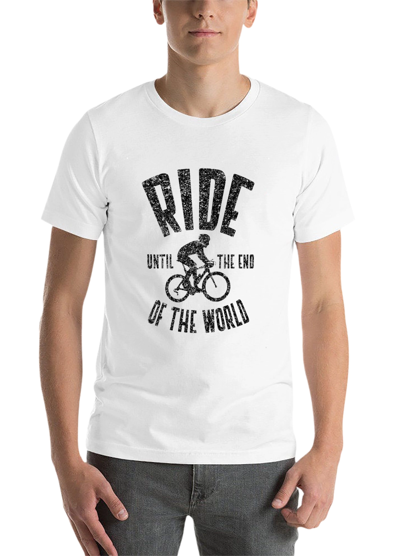 Black Ride to the End of the World Graphic Tee view 14