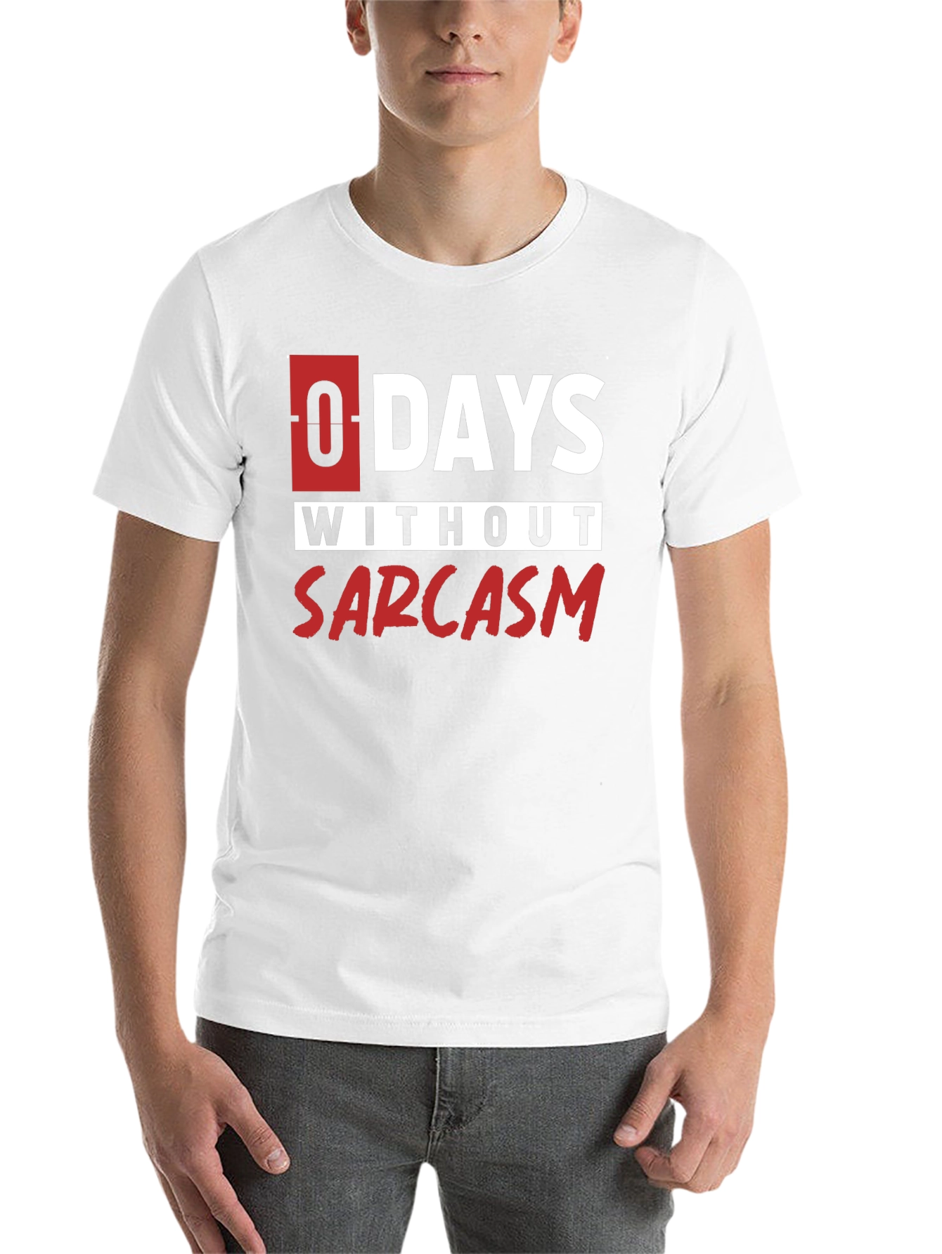Black Sarcasm T-Shirt - Funny Daily Dose view 14