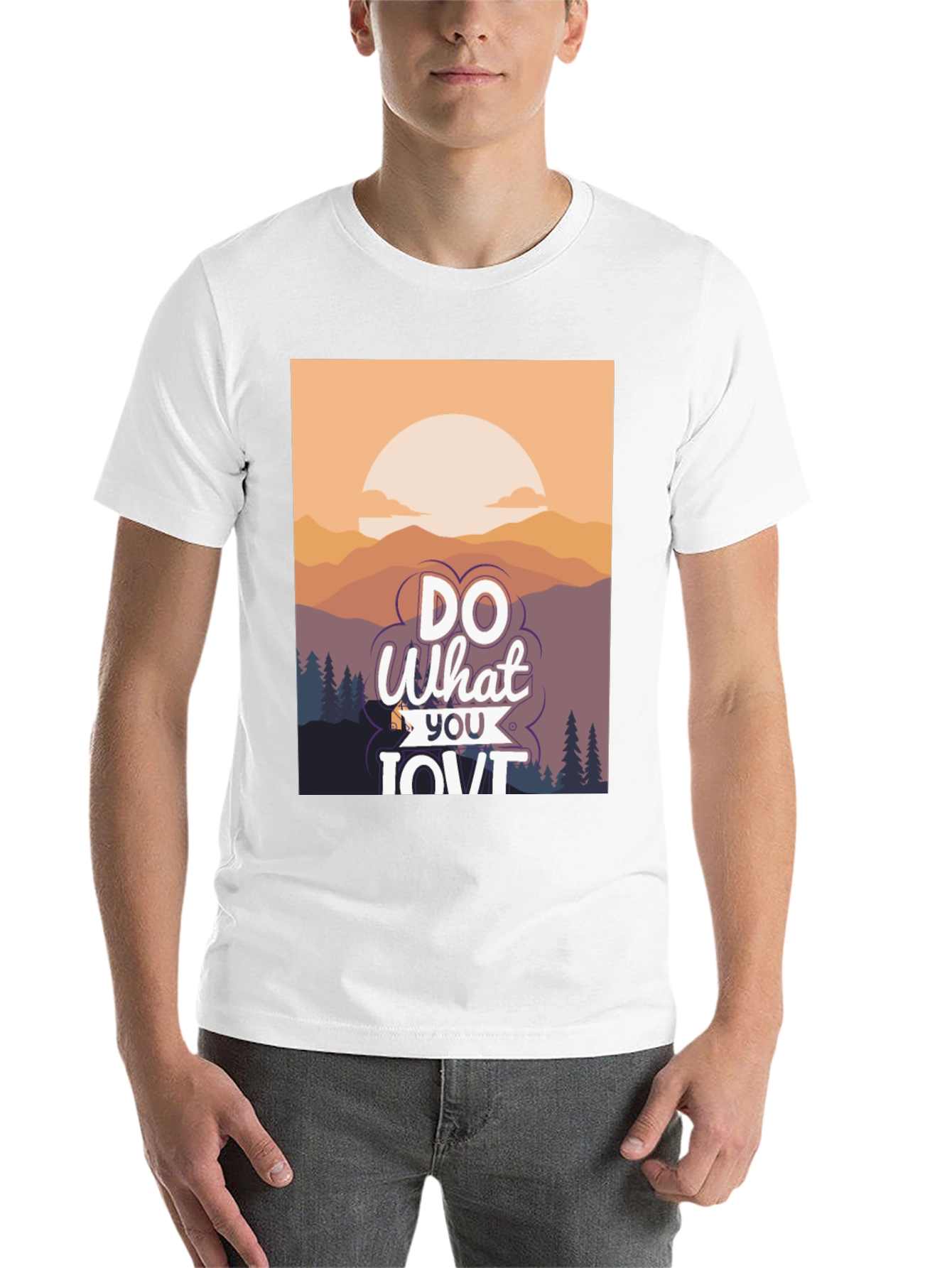 Black Do What You Love Graphic Tee - Black T-Shirt view 14
