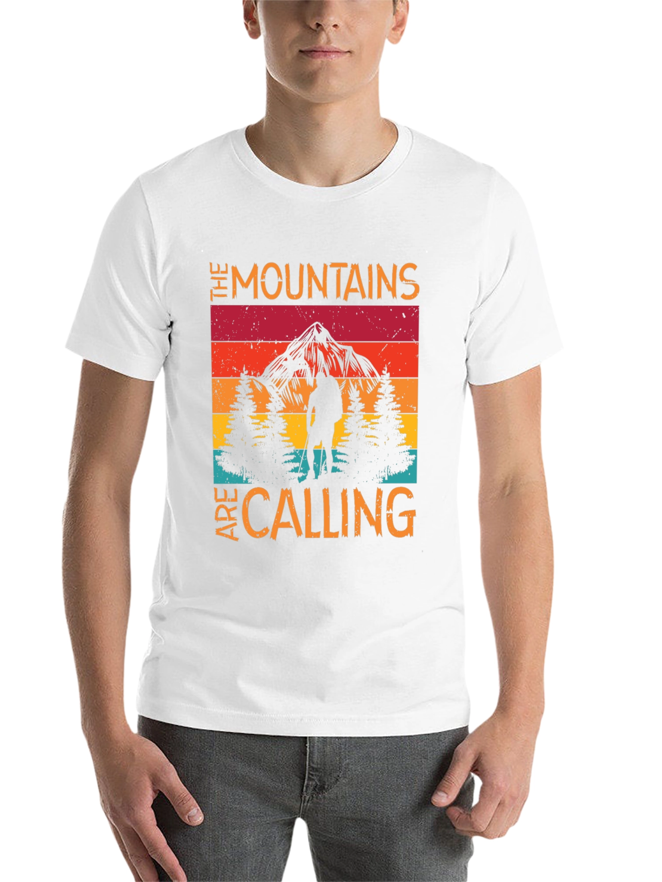 Black Mountains Are Calling Men's Graphic Tee view 14