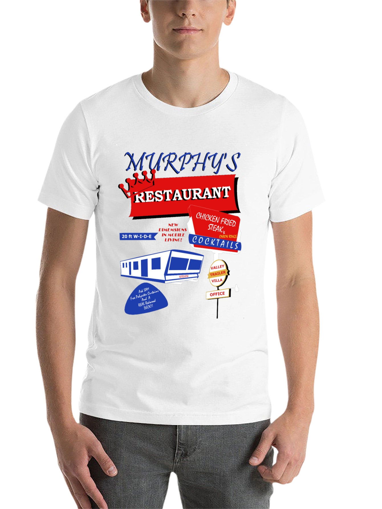 Black Murphy's Restaurant T-Shirt view 14