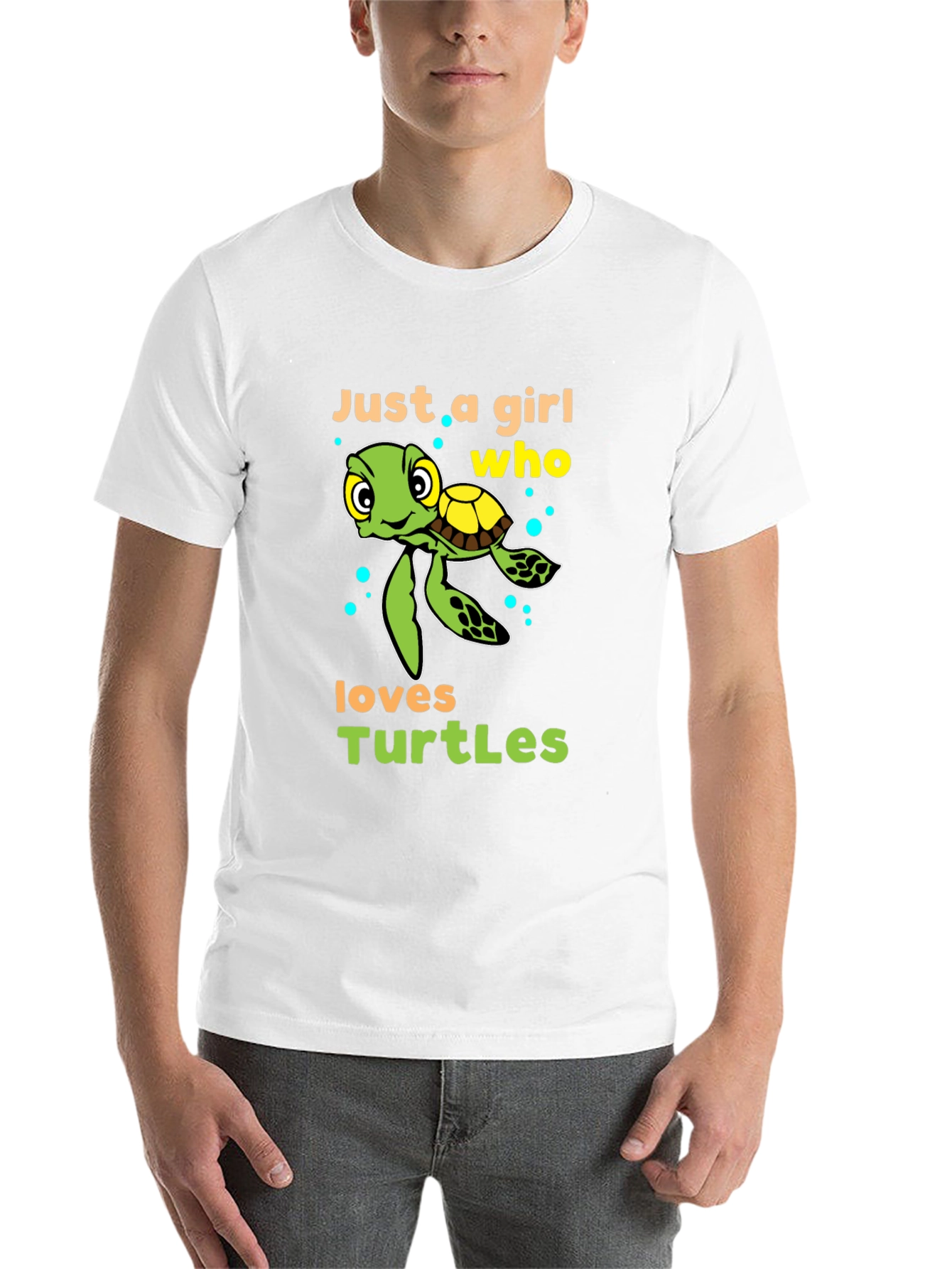 Black Girl Who Loves Turtles T-Shirt - Cute Sea Turtle Design view 14