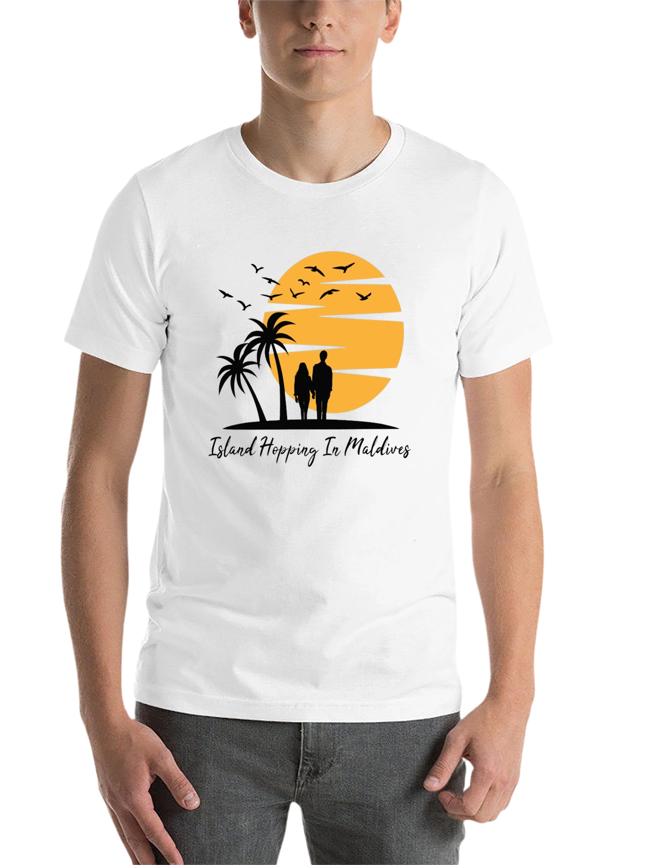 Island Hopping Maldives Graphic Tee - 14