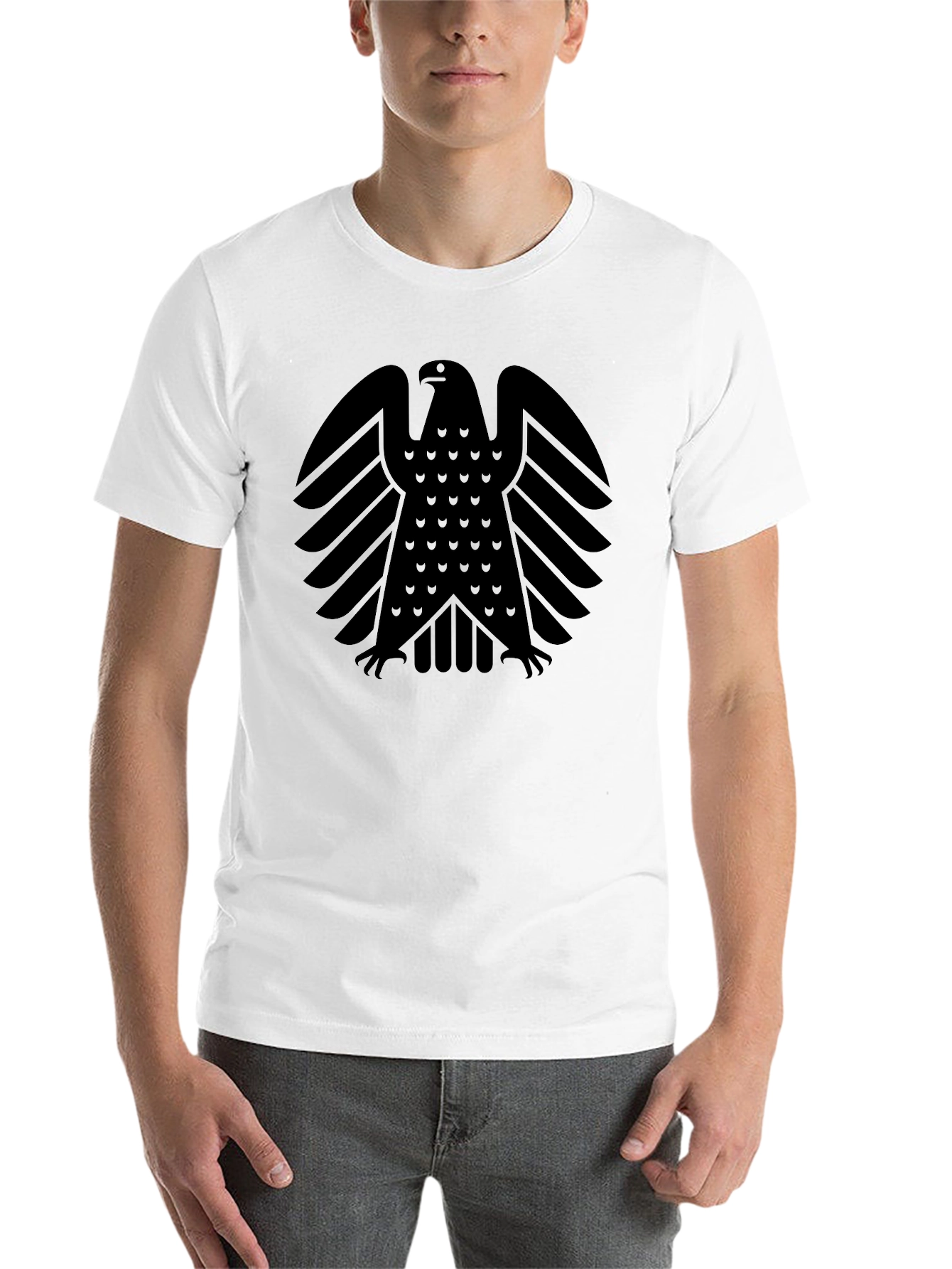 Black Black Eagle Graphic T-Shirt - Menswear view 14