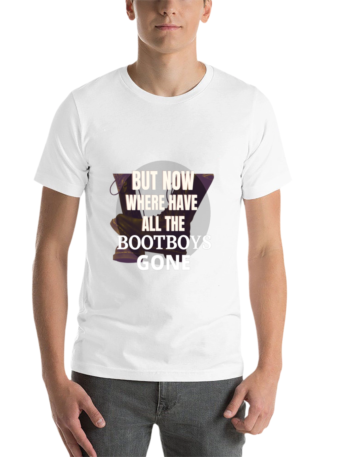 Black Bootboys Graphic T-Shirt - Stylish Cotton Tee view 14