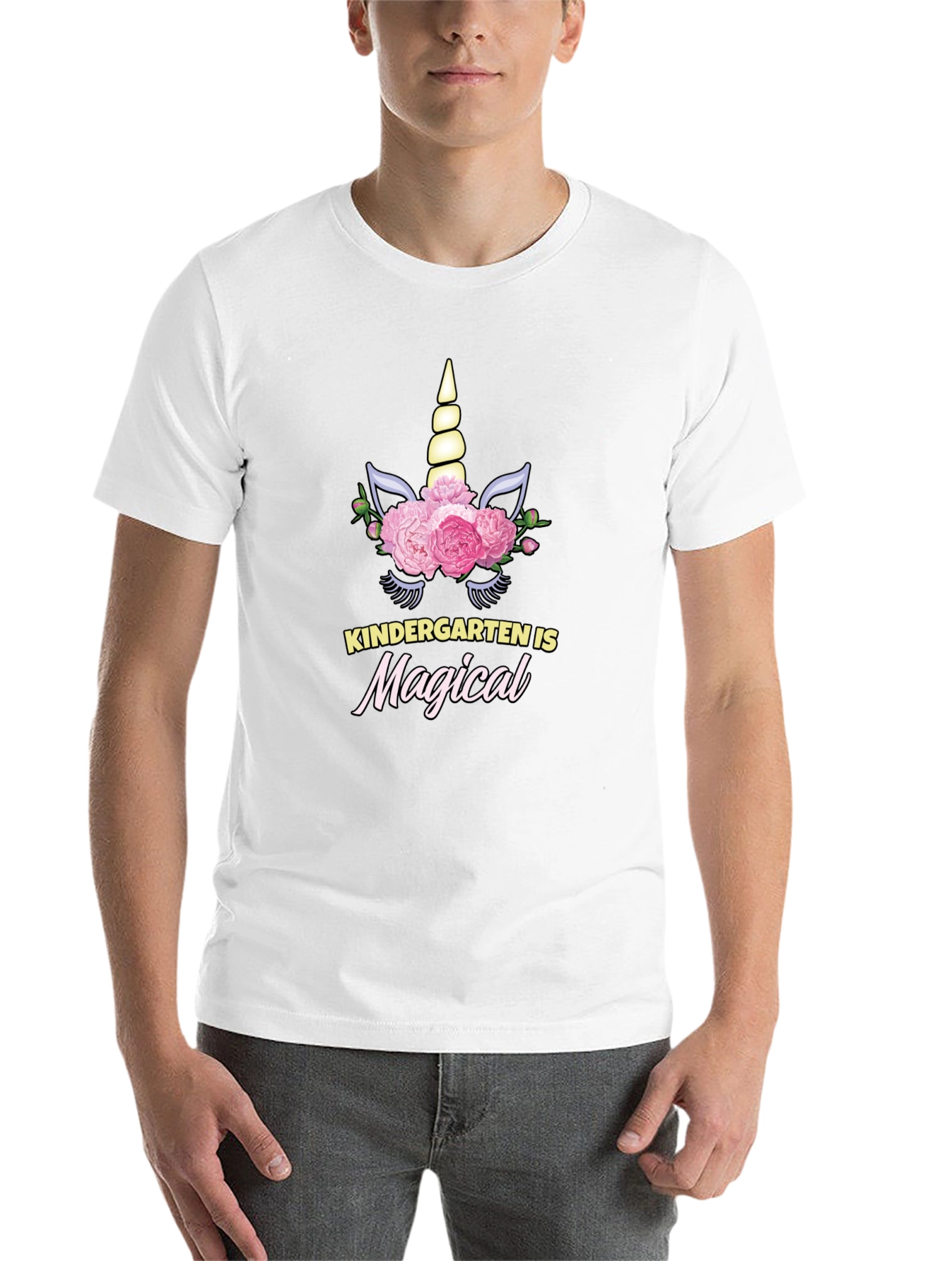 Kindergarten Teacher Unicorn T-Shirt - 14