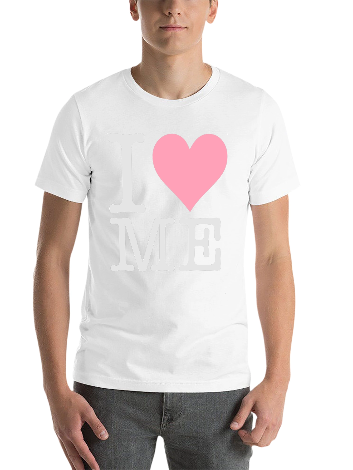 Black I Heart ME Graphic Tee - Black T-Shirt view 14