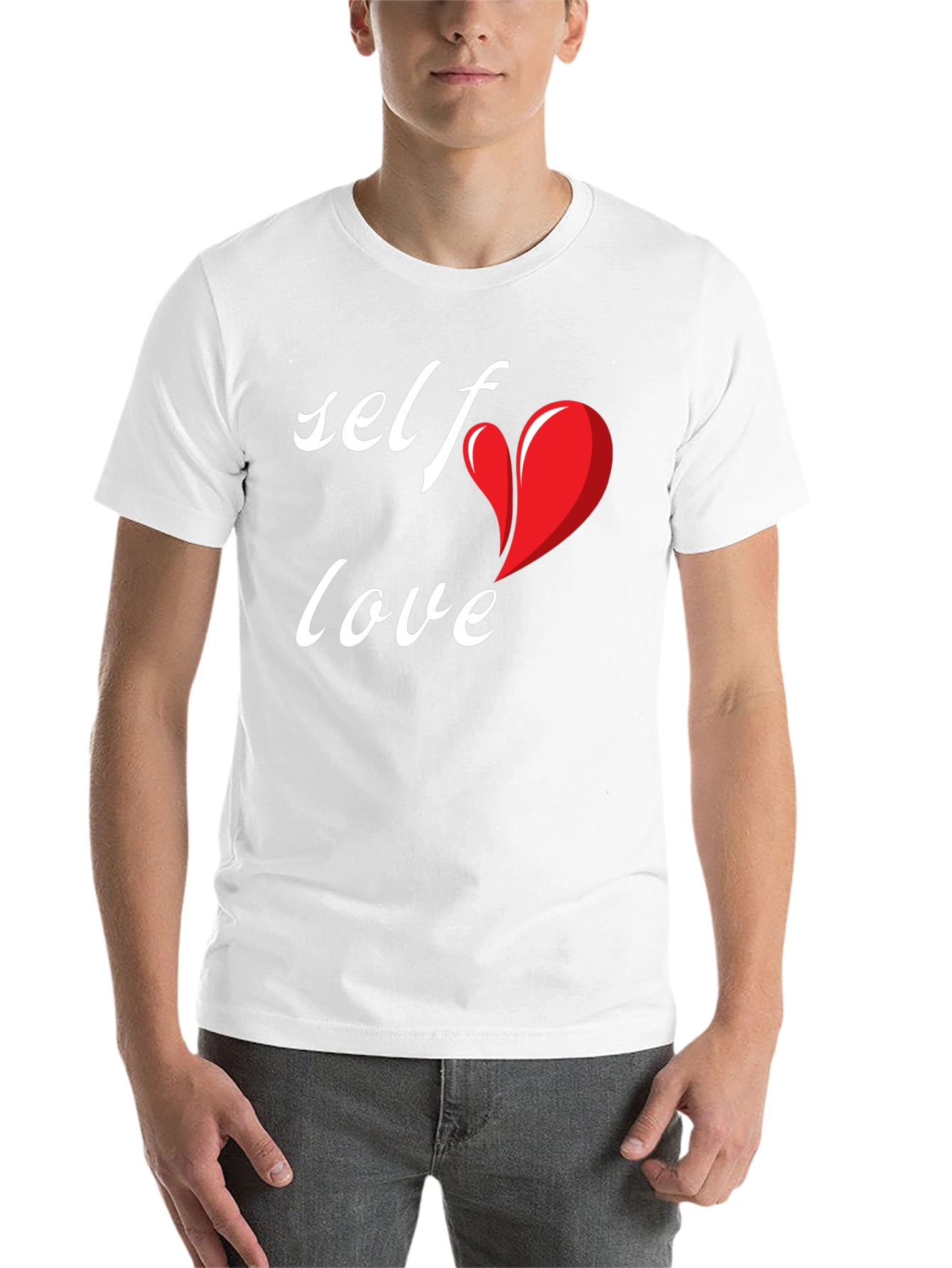 Black Self Love Black Graphic Tee - Express Yourself view 14