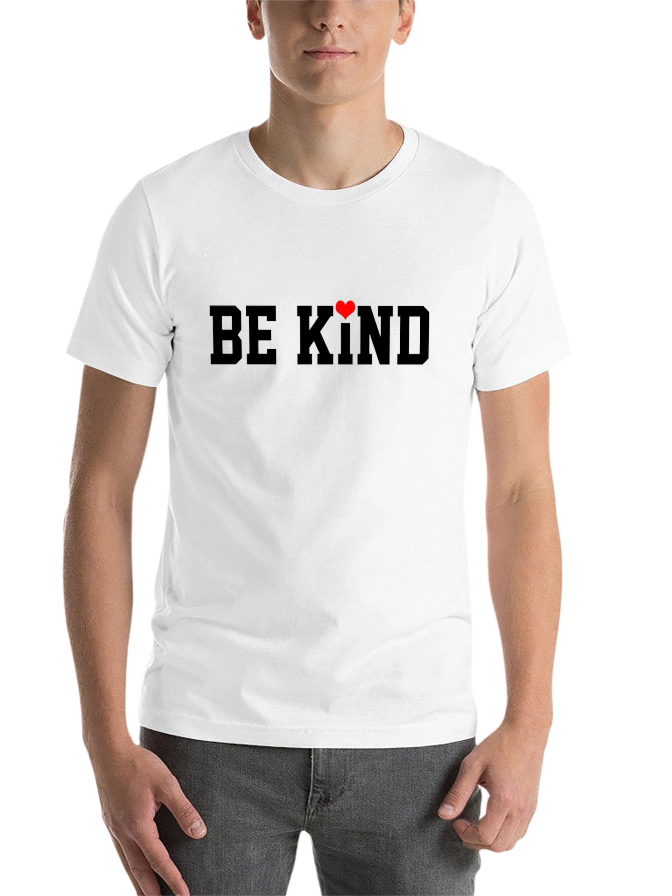 Black Be Kind T-Shirt - Black Graphic Tee view 14
