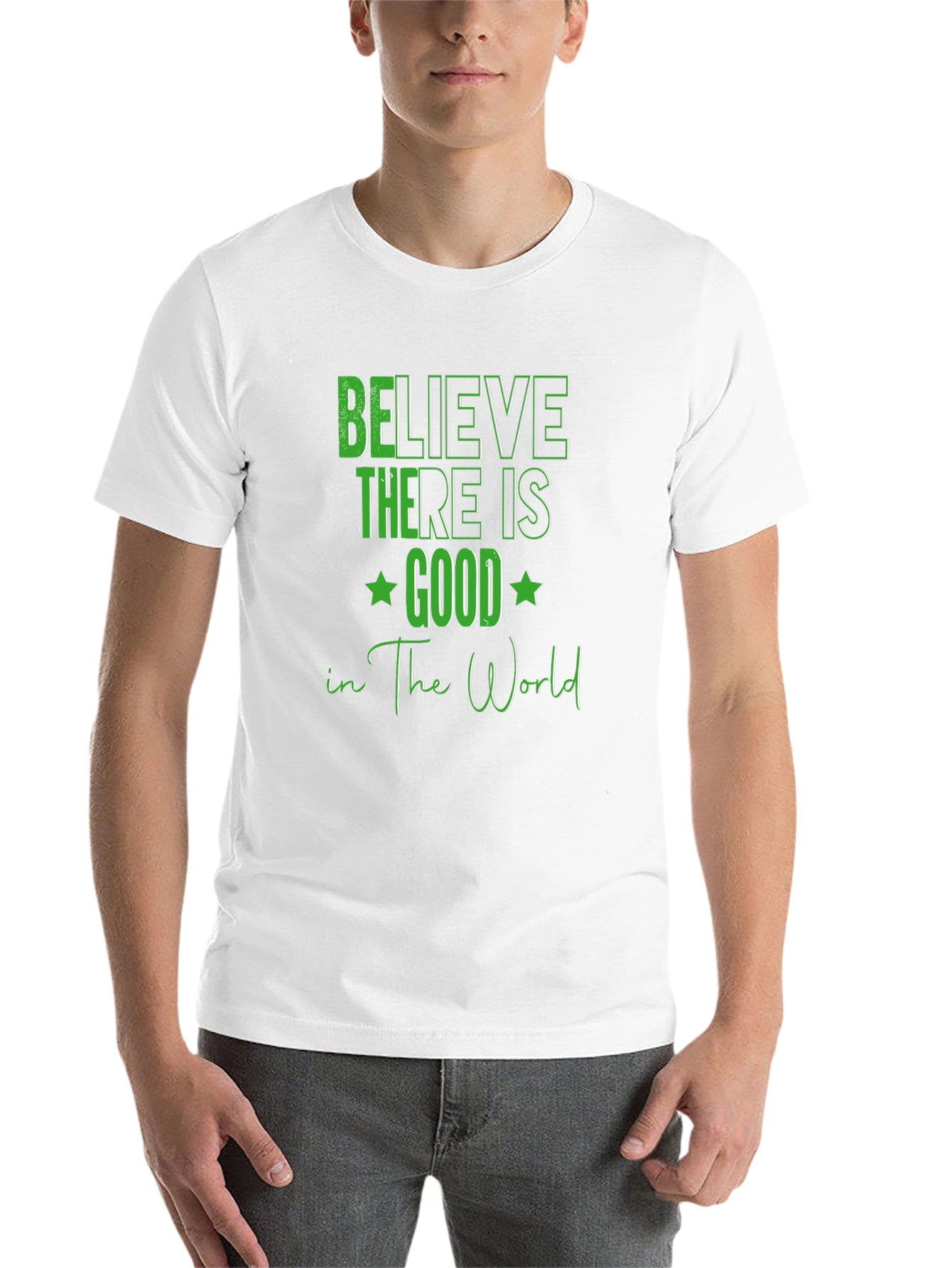 Black Believe There Is Good T-Shirt view 14