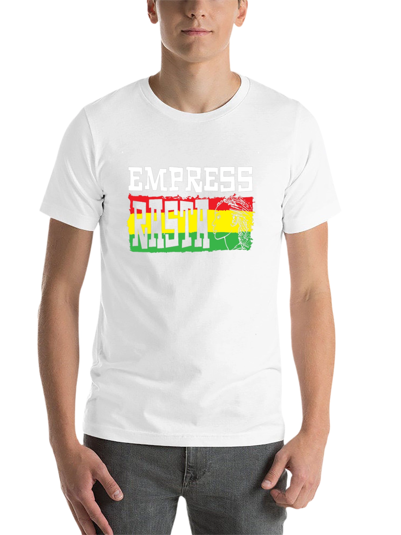 Black Empress Rasta Graphic T-Shirt view 14
