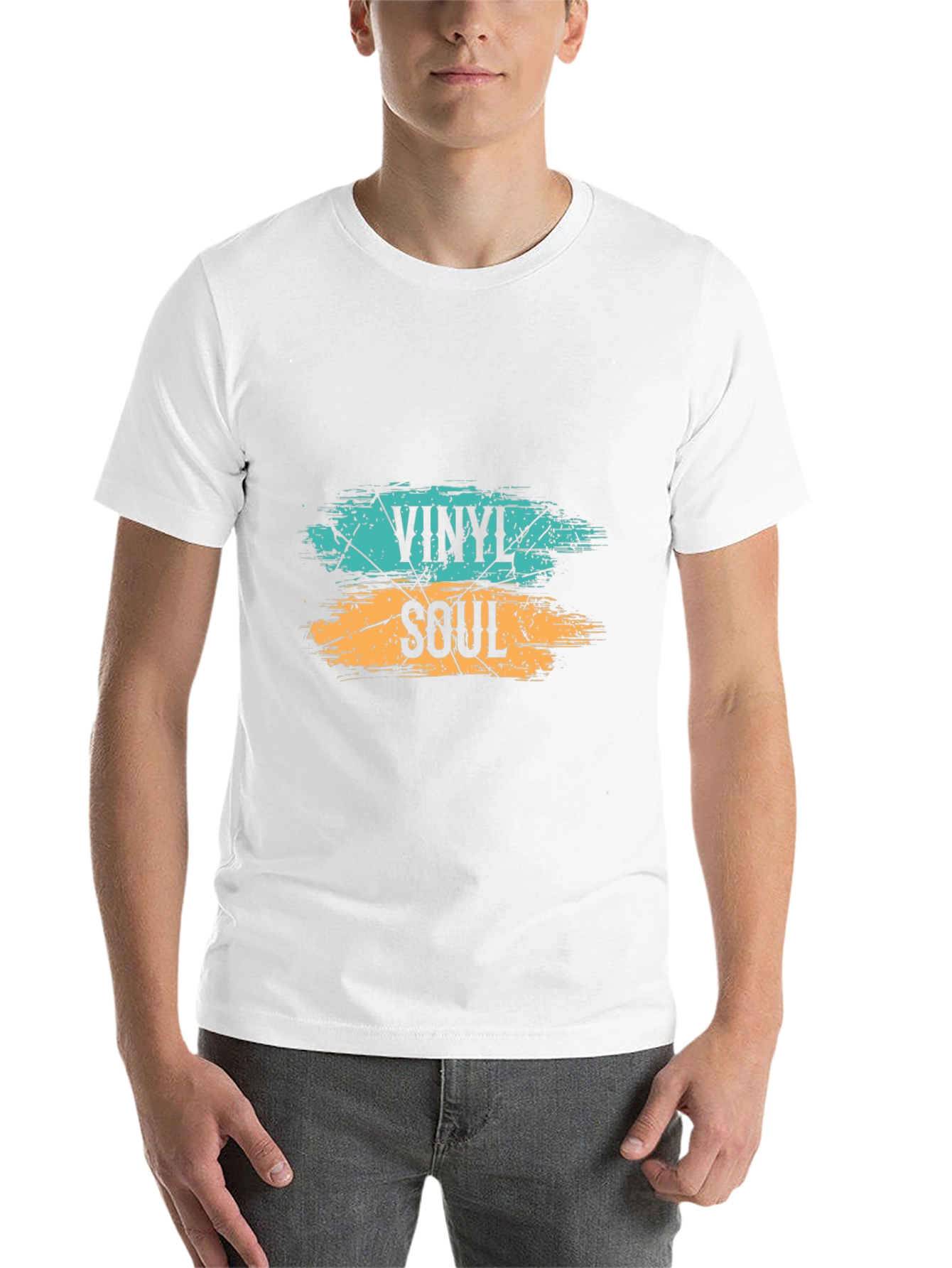 Black Vinyl Soul Graphic Tee - Stylish Music Lover Shirt view 14
