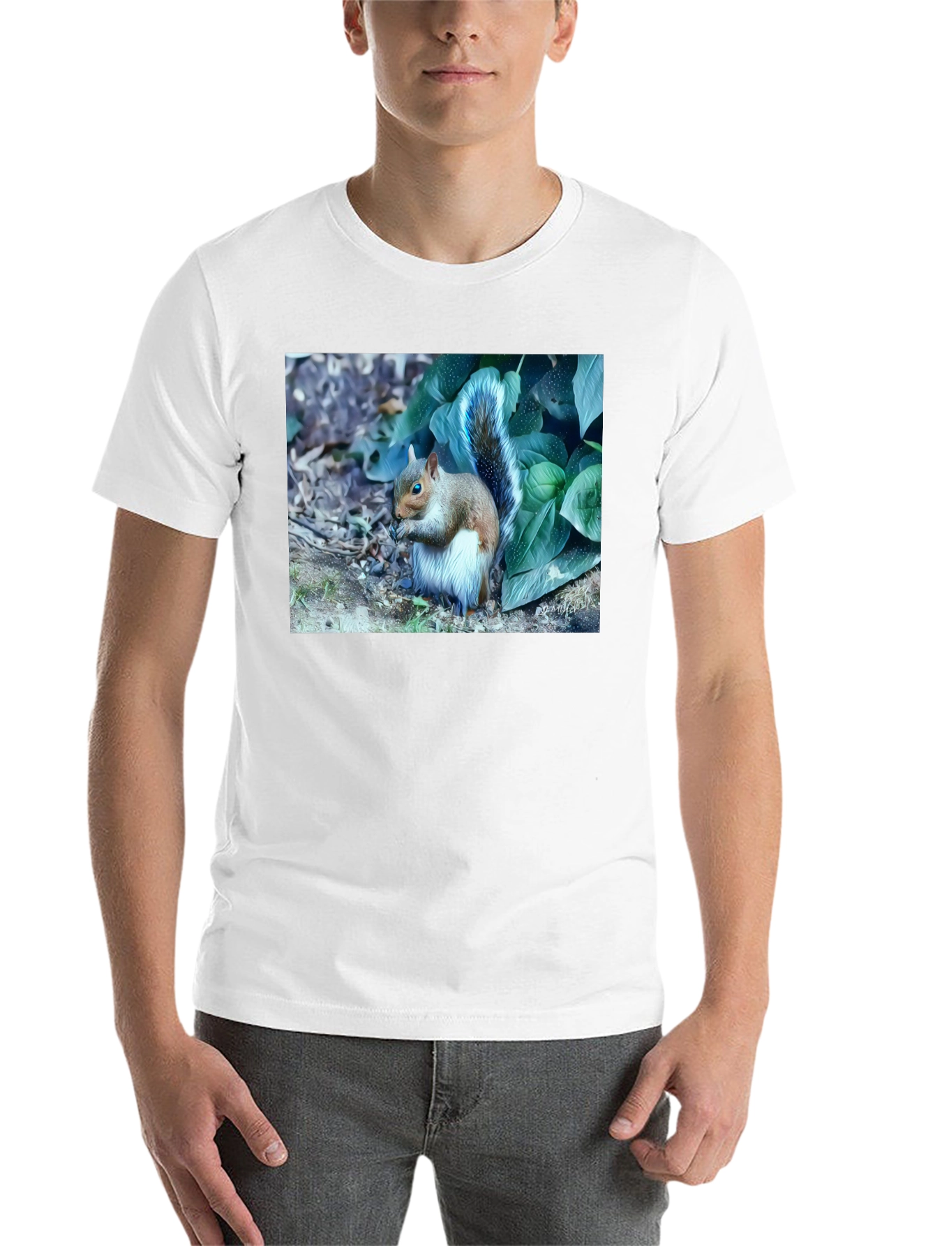 Black Squirrel T-Shirt: Nature Lover's Tee view 14