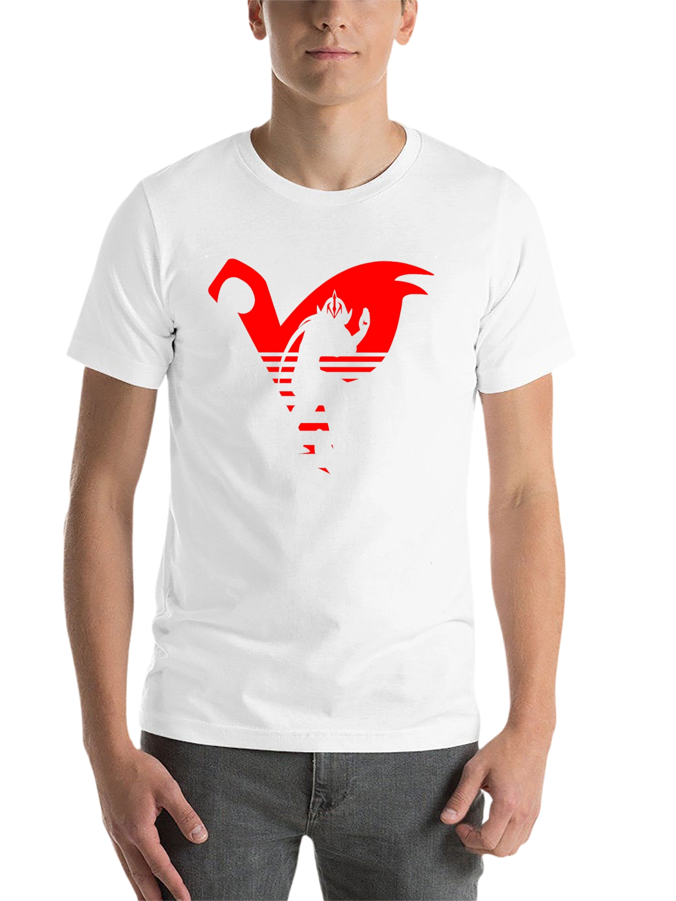 Black Retro Anime Graphic Tee - Black Cotton Blend view 14