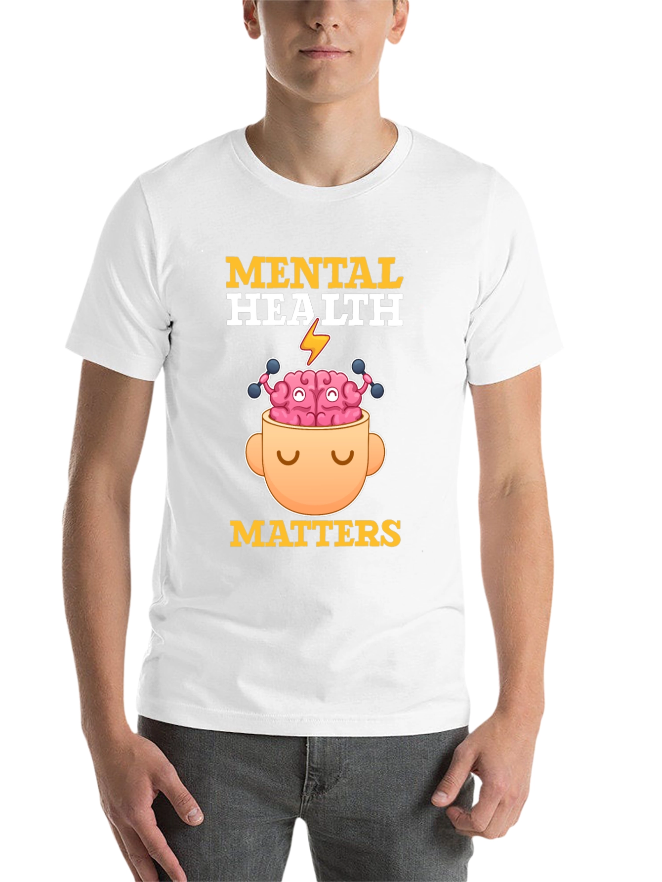 Black Mental Health Matters Graphic Tee view 14