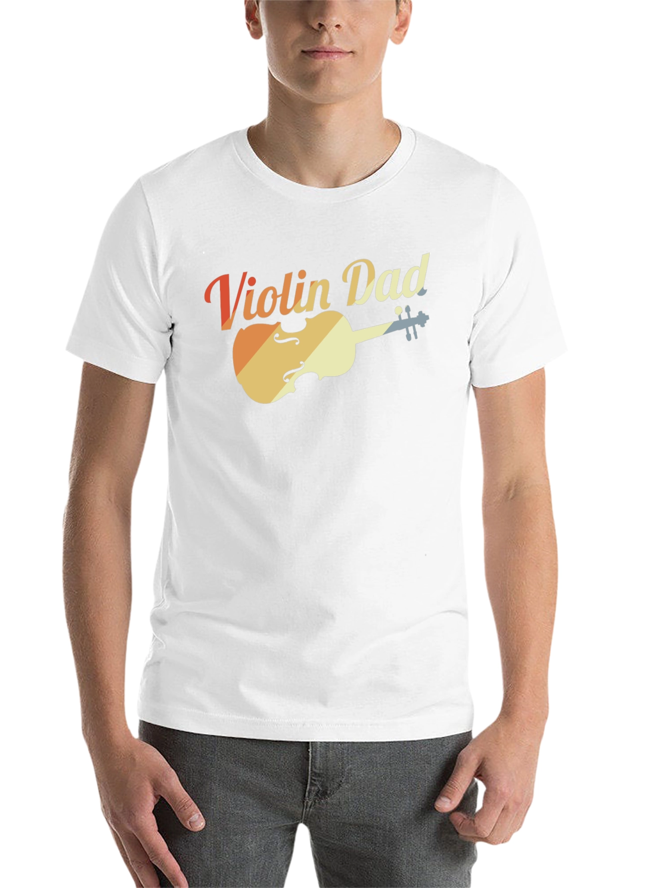 Black Violin Dad T-Shirt view 14