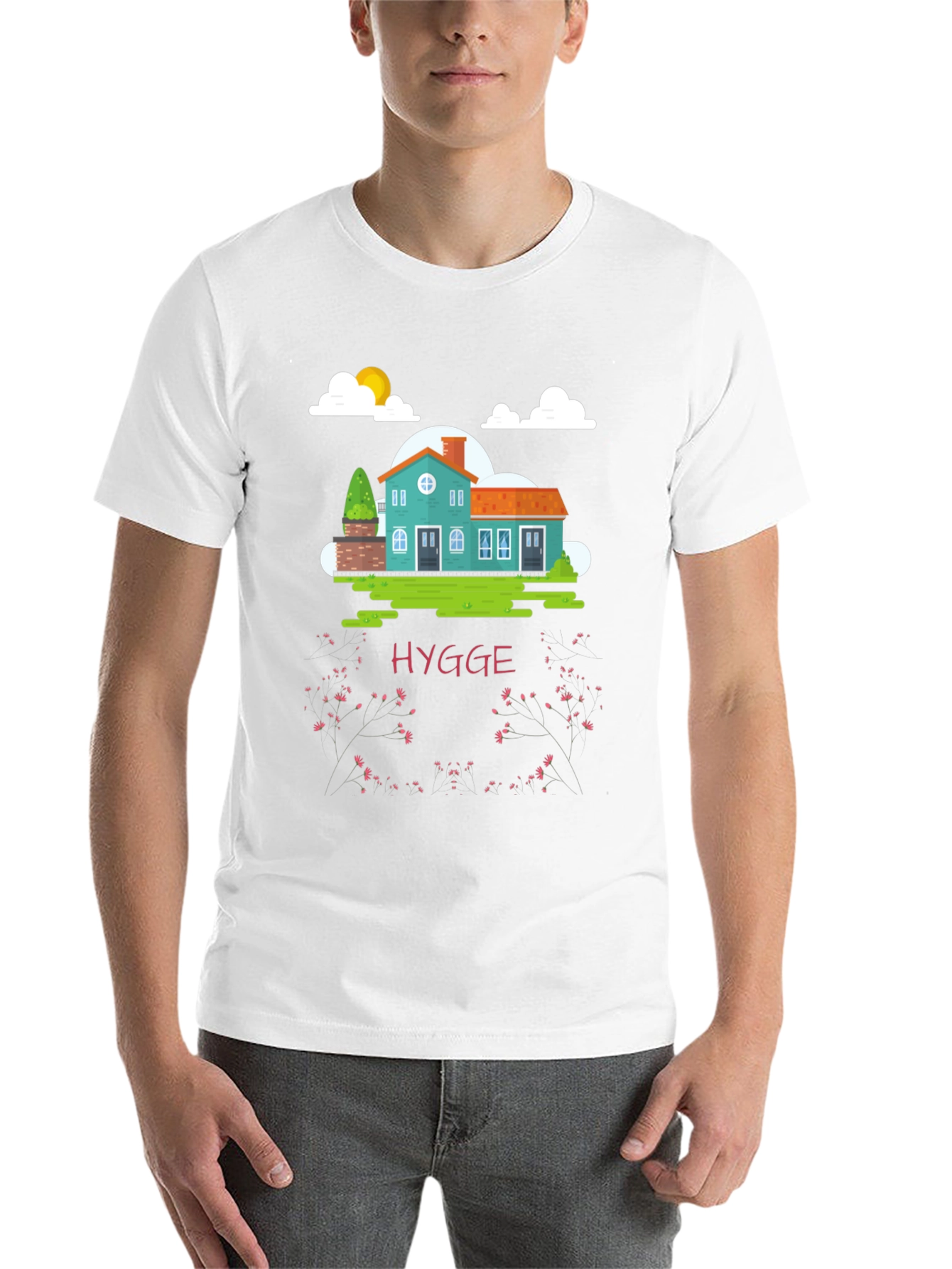Black Hygge House Black T-Shirt - Cozy Comfort view 14