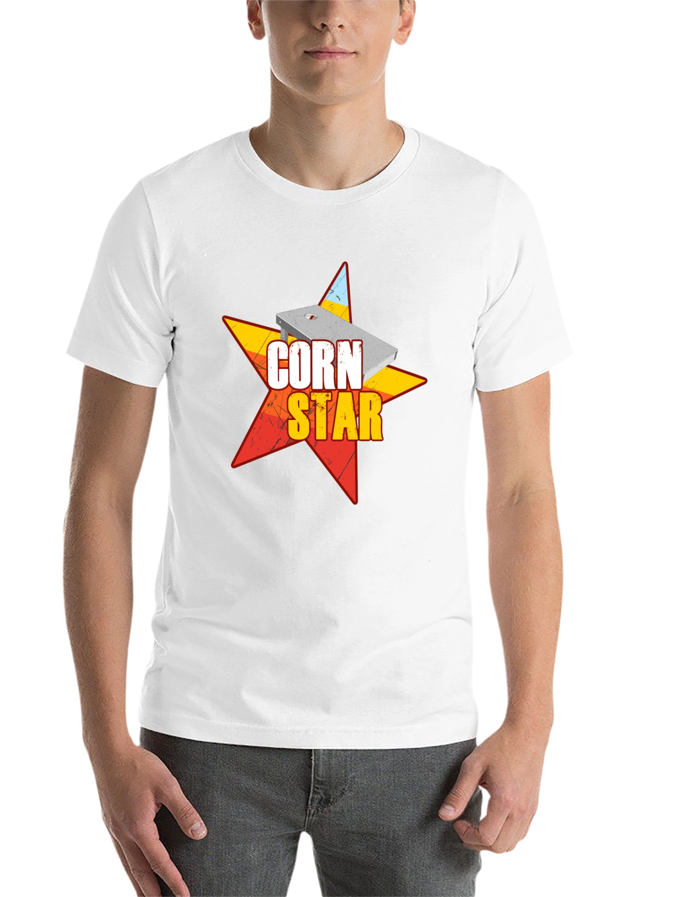 Black Corn Star Graphic T-Shirt view 14